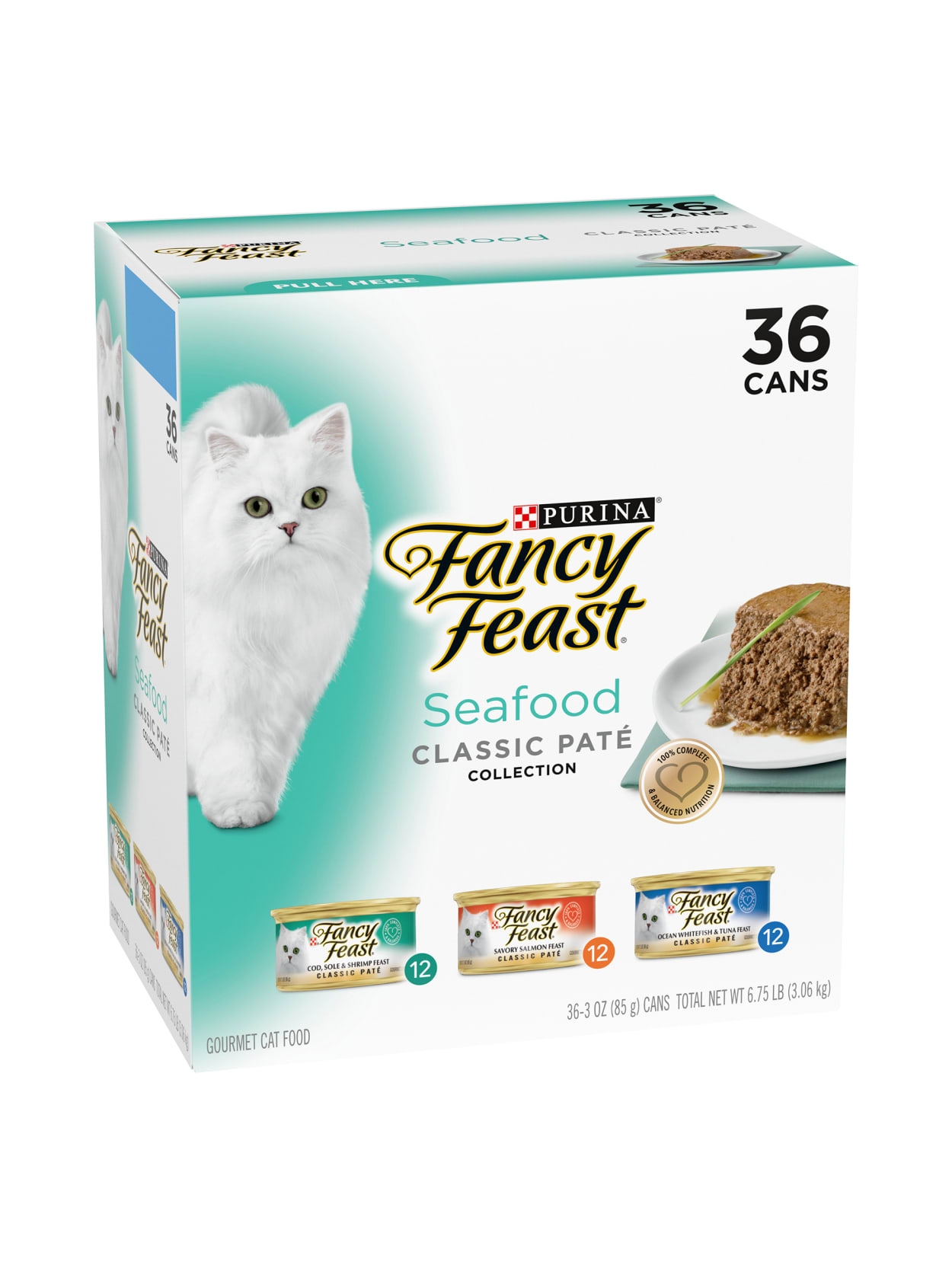 Fancy Feast Seafood Variety Pack 3 Oz 36pk Office Depot