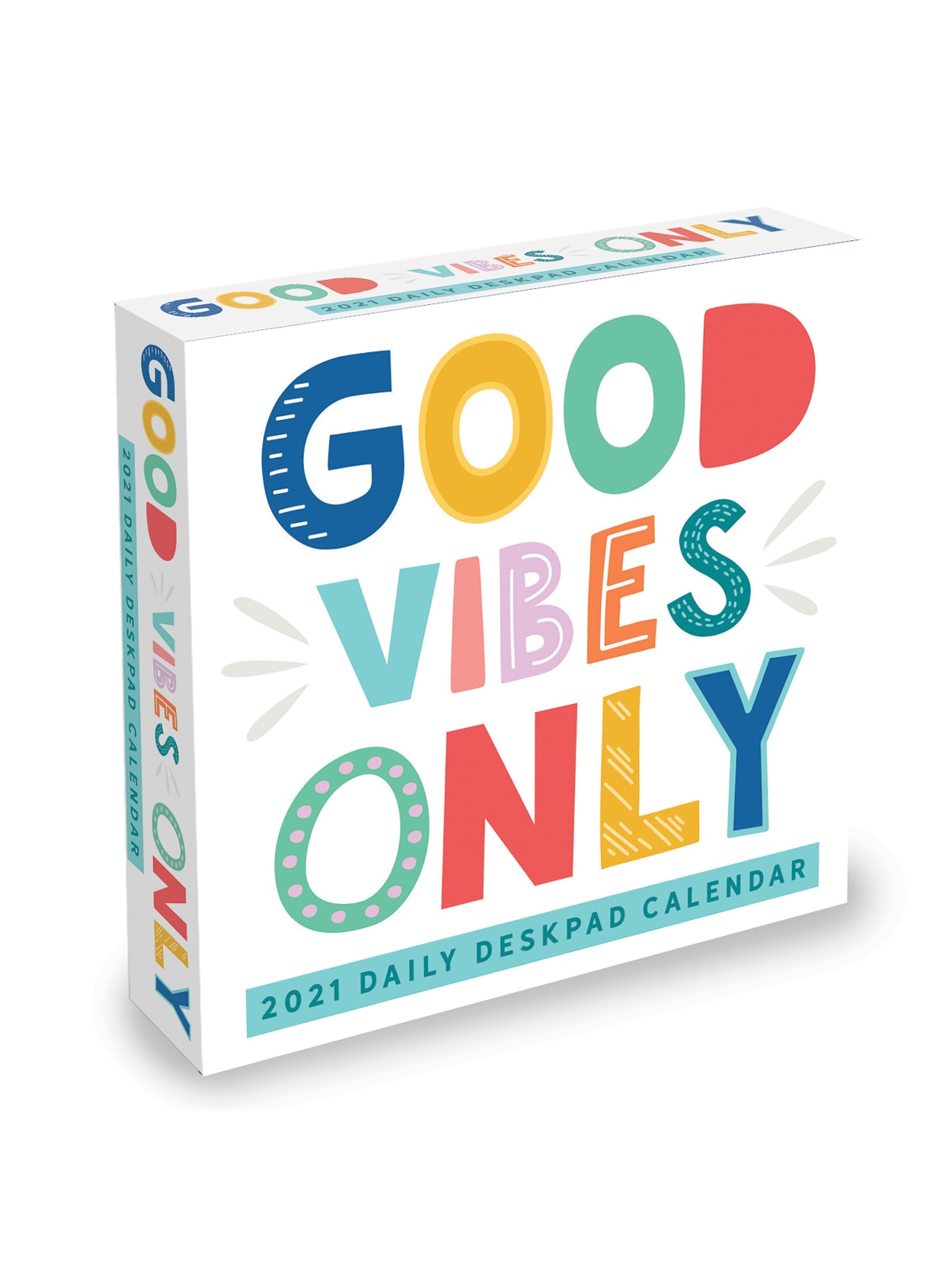 Tf Publishing Daily Box Calendar Good Vibes Office Depot