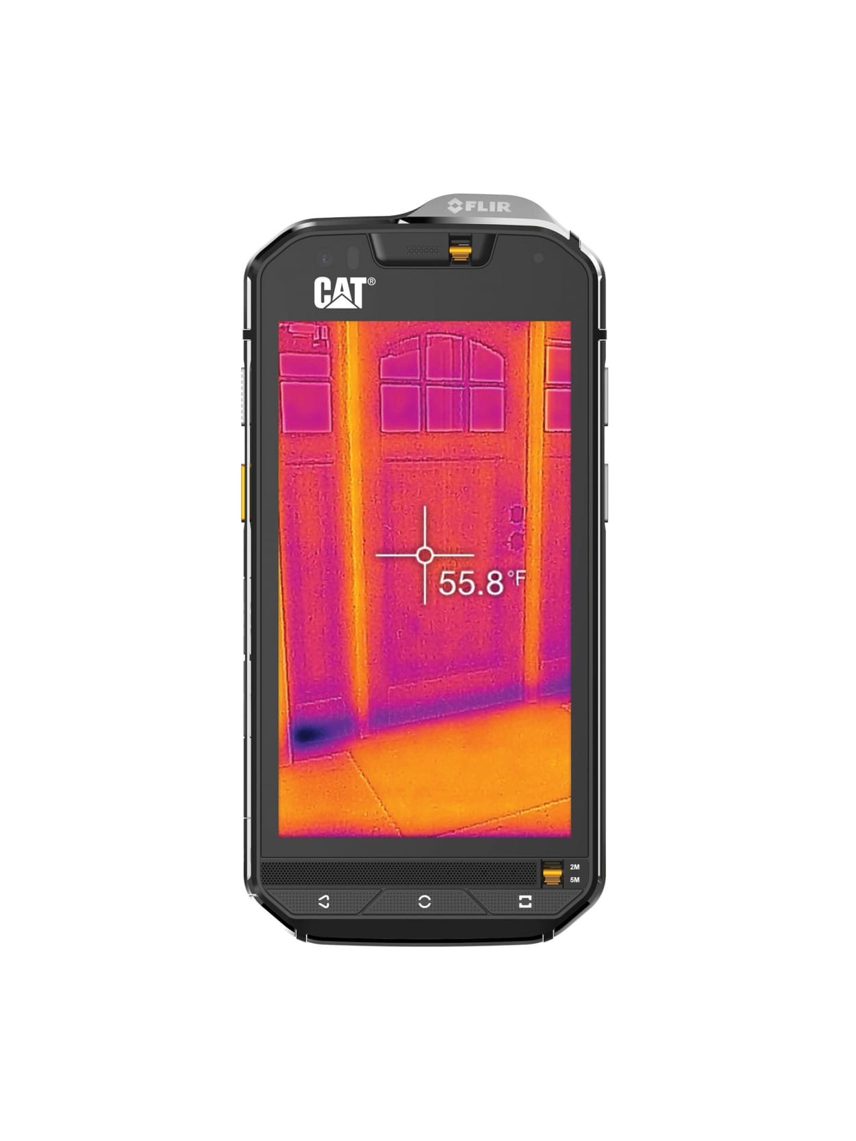 Cat S60 Waterproof Cell Phone Black Cs60subusaun Office Depot