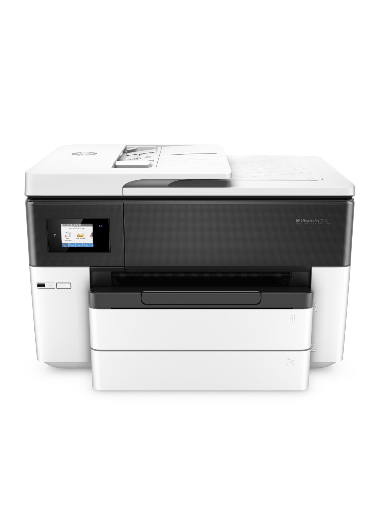 Hp Officejet Pro 7740 Wide Format Printer Office Depot