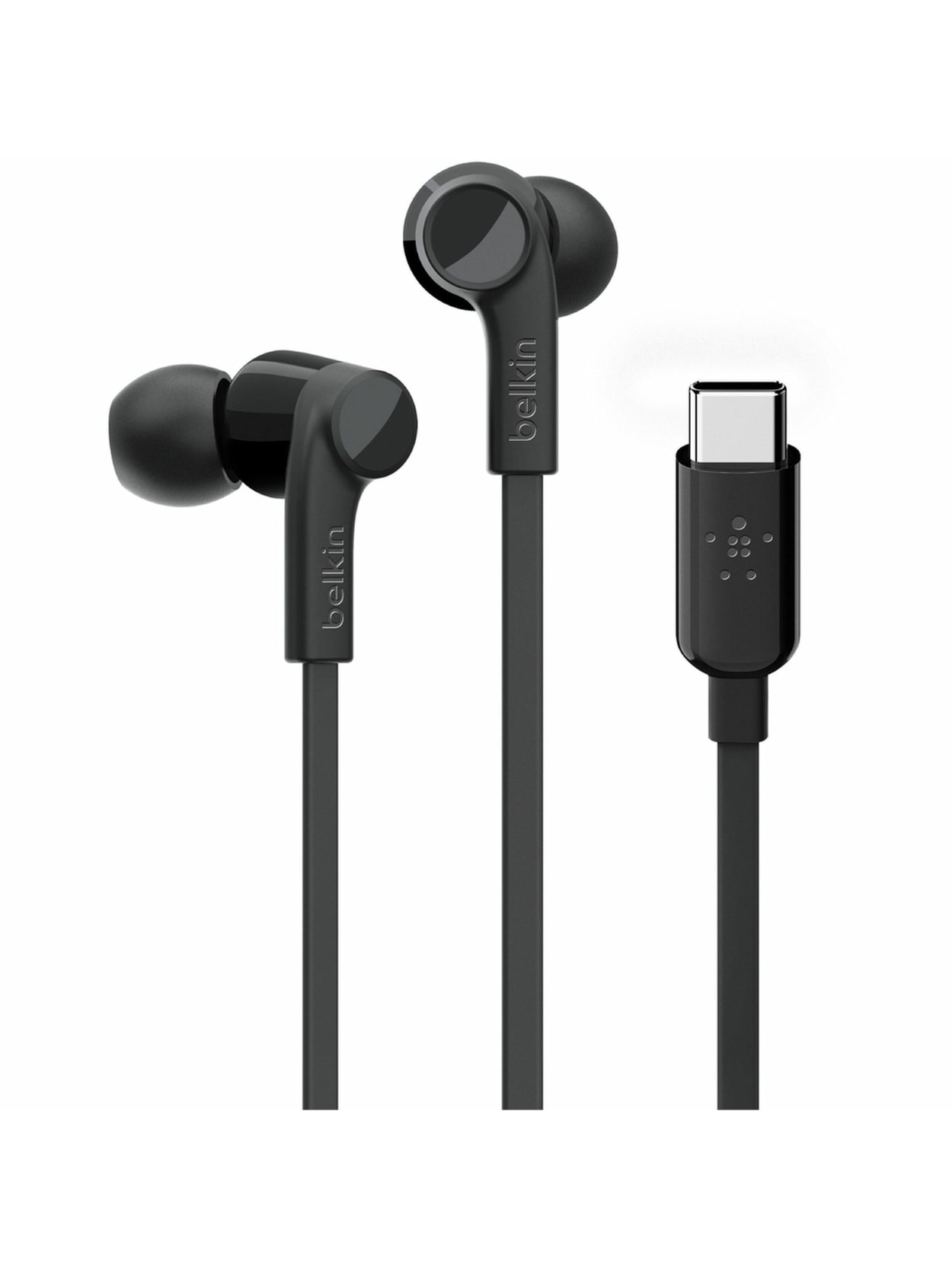 Usb C In Ear Headphone Black Office Depot