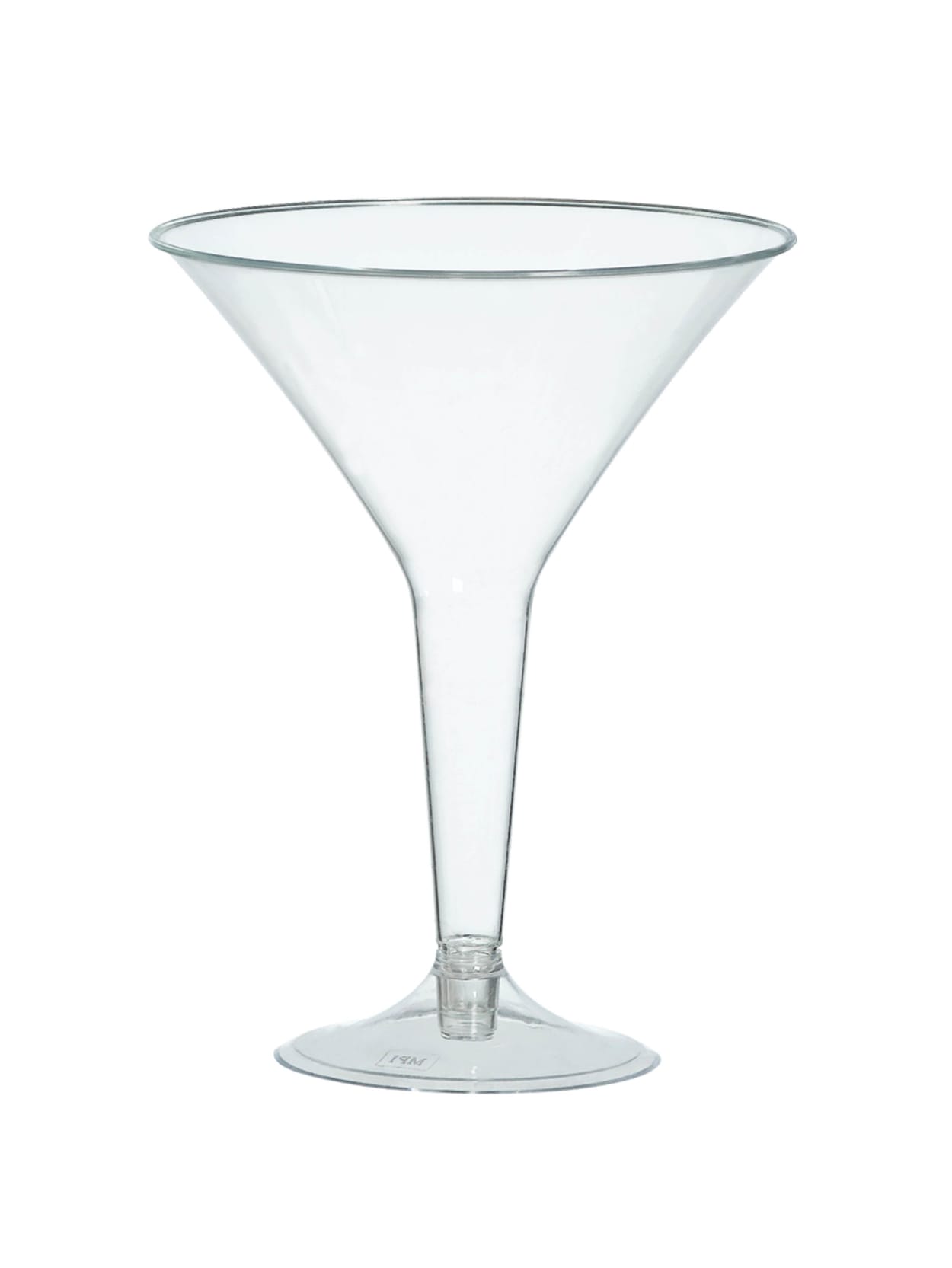 clear plastic cocktail glasses