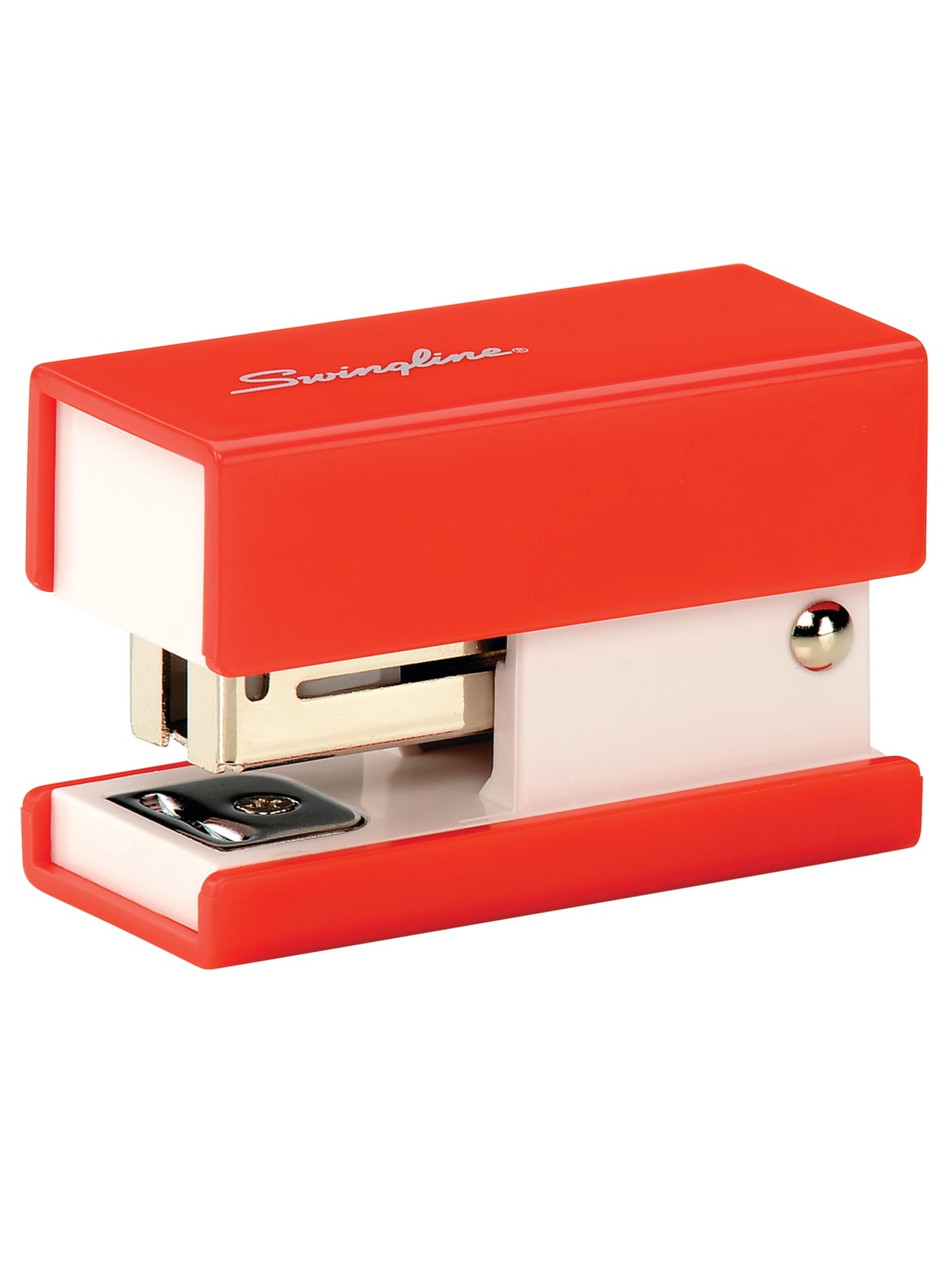 red streamline stapler