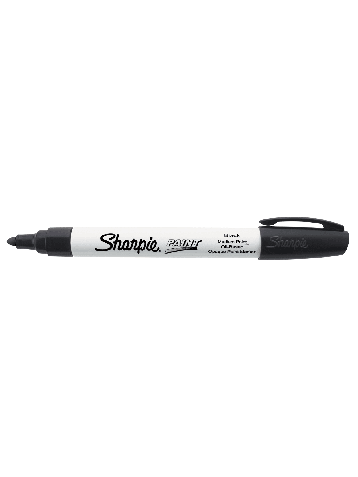 Paint Sharpie Oil Base Medium Point Black Office Depot