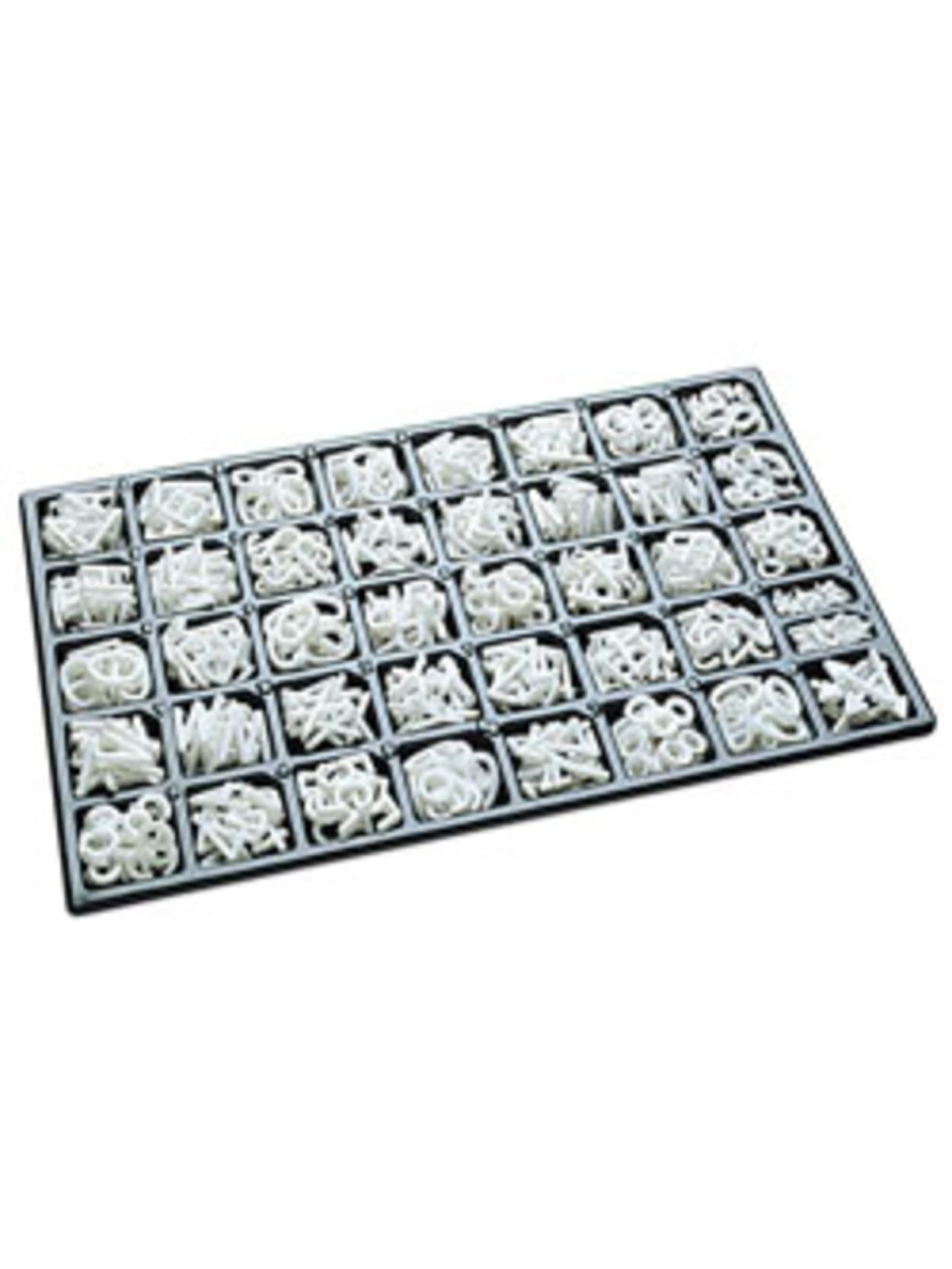 Quartet Changeable Lettersfiguresaccessories 1 Helvetica Set Of 300 Lettersfigures Office Depot