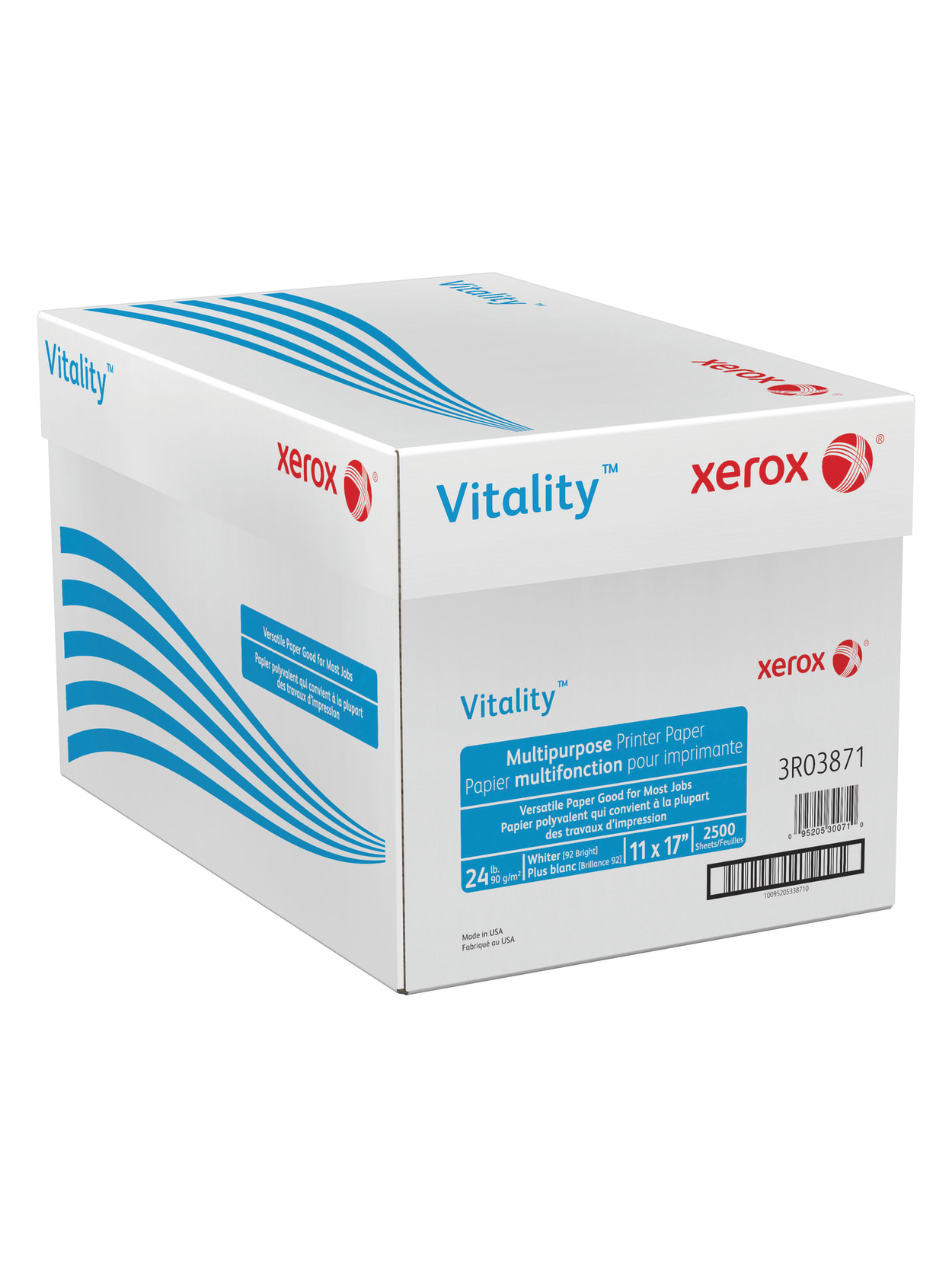 Xerox Vitality Multi Use Printer Paper Ledger Size 11 X 17 92 U S