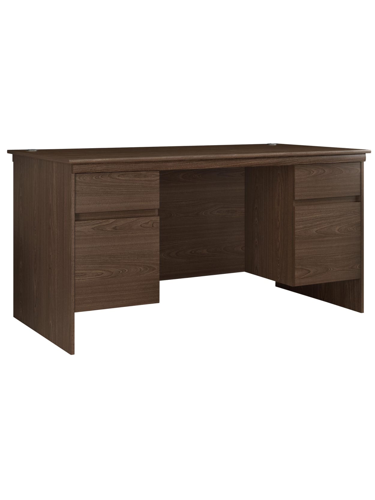 Ameriwood Home Presley Executive Desk Dark Cherry Office Depot