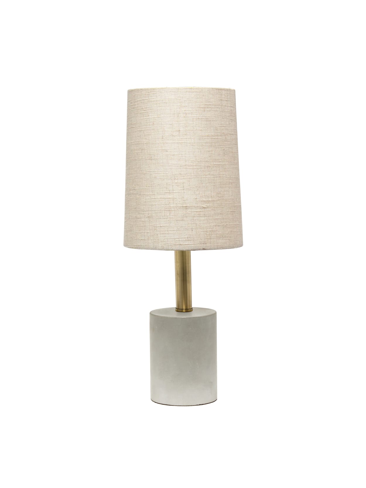 concrete base table lamp