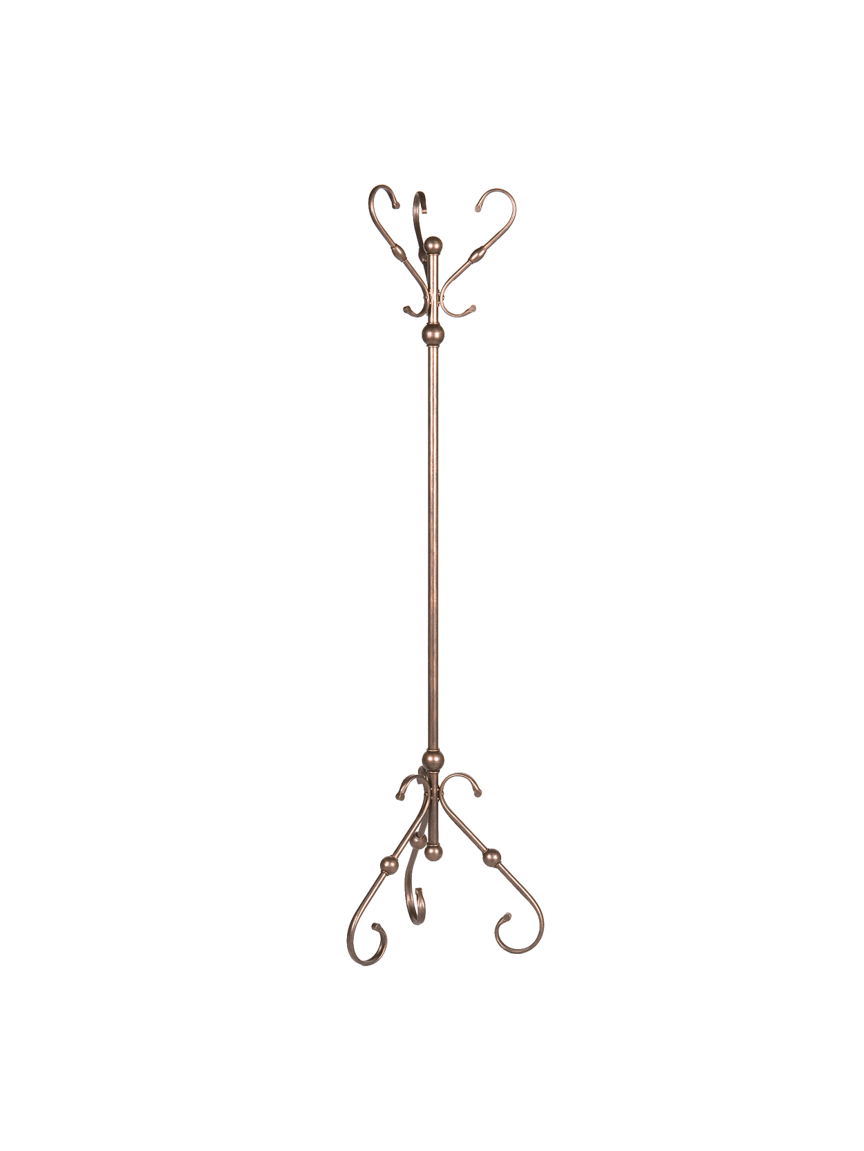 bronze coat rack