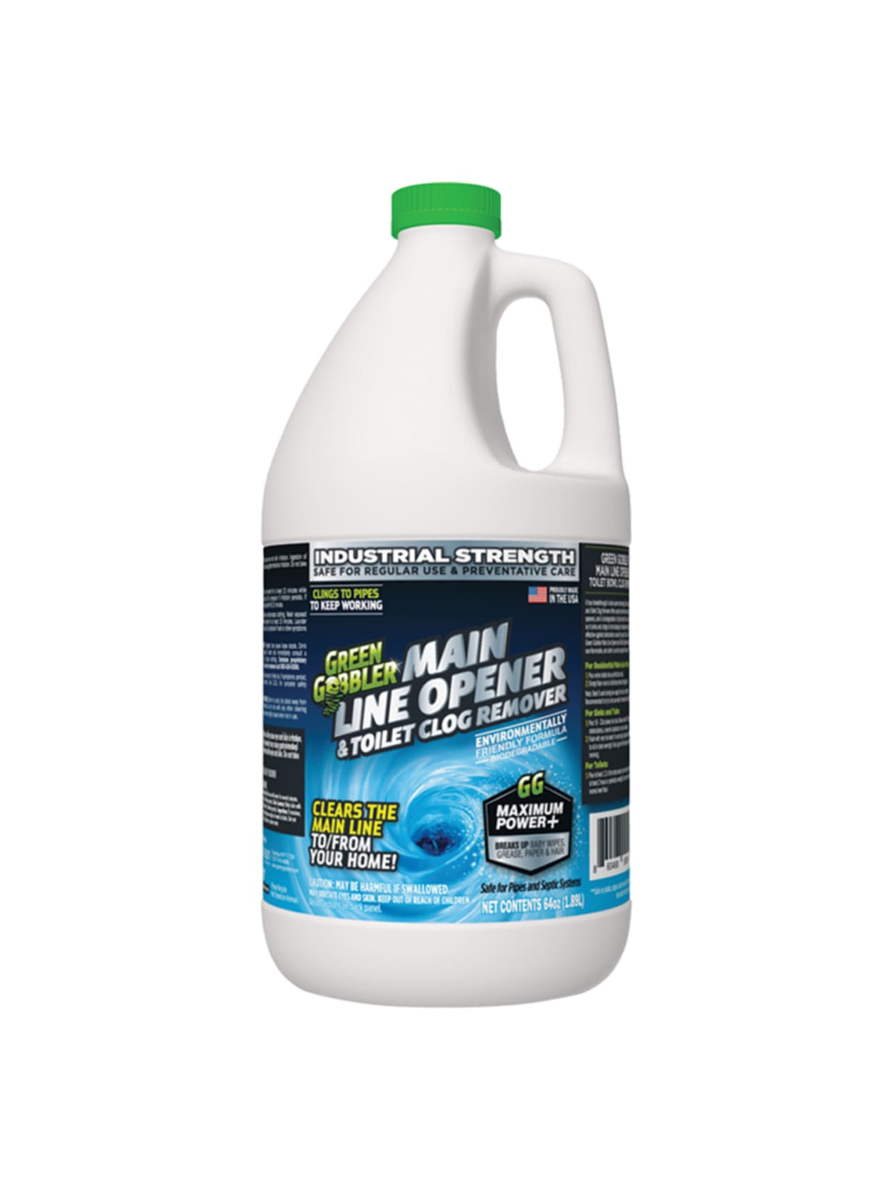 Green Gobbler Main Line Clog Remover 3pk Office Depot