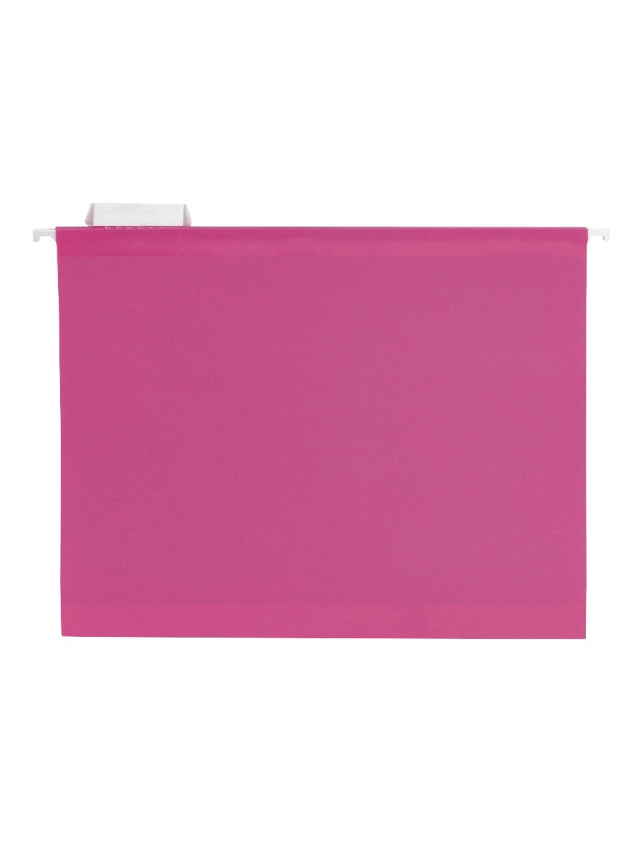 Pendaflex Premium Reinforced Color Hanging File Folders Letter Size Pink Pack Of 25 Folders Office Depot