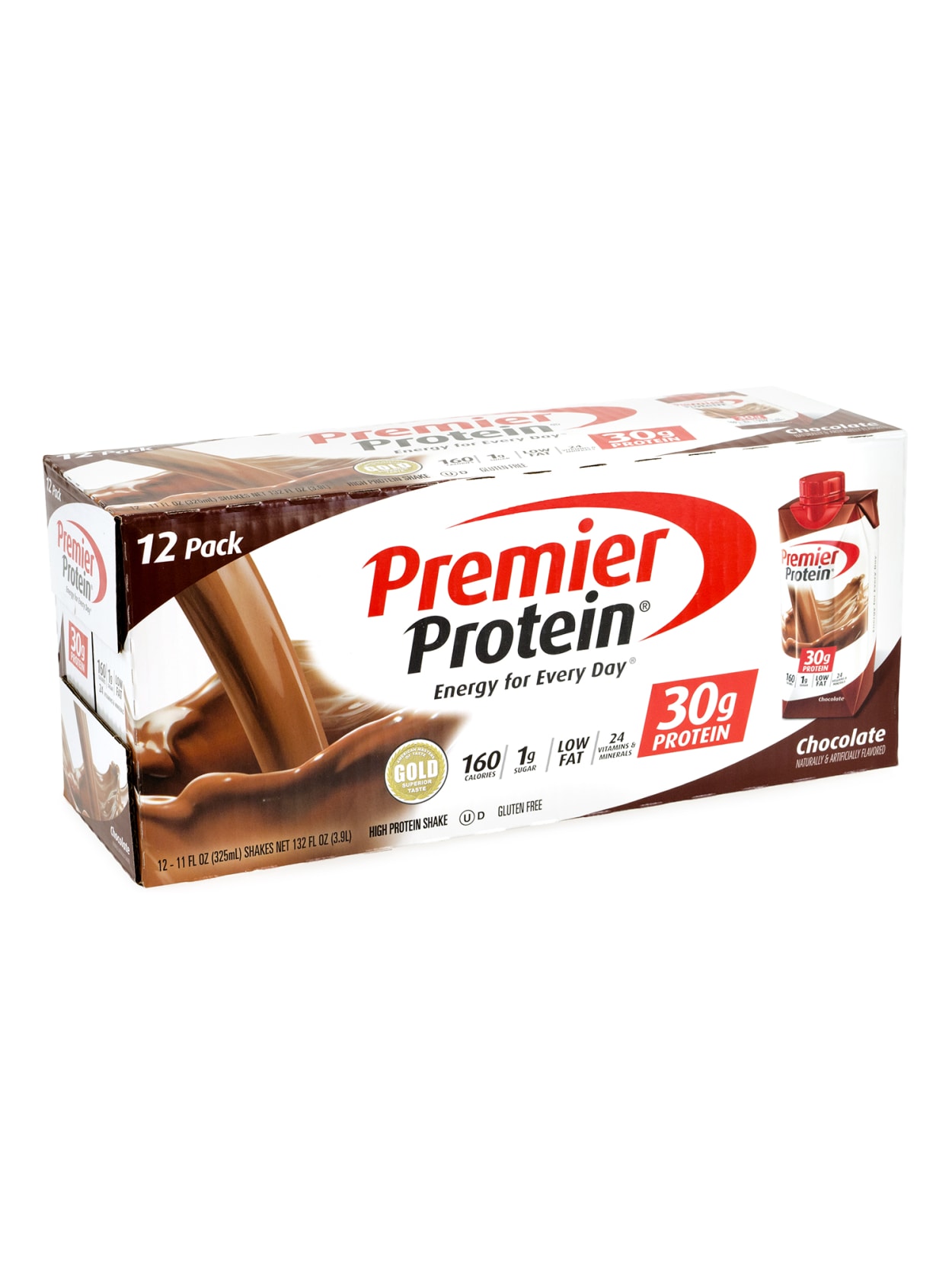 Premier Protein Chocolate Protein Shakes 11 Oz Pack Of 12 Office