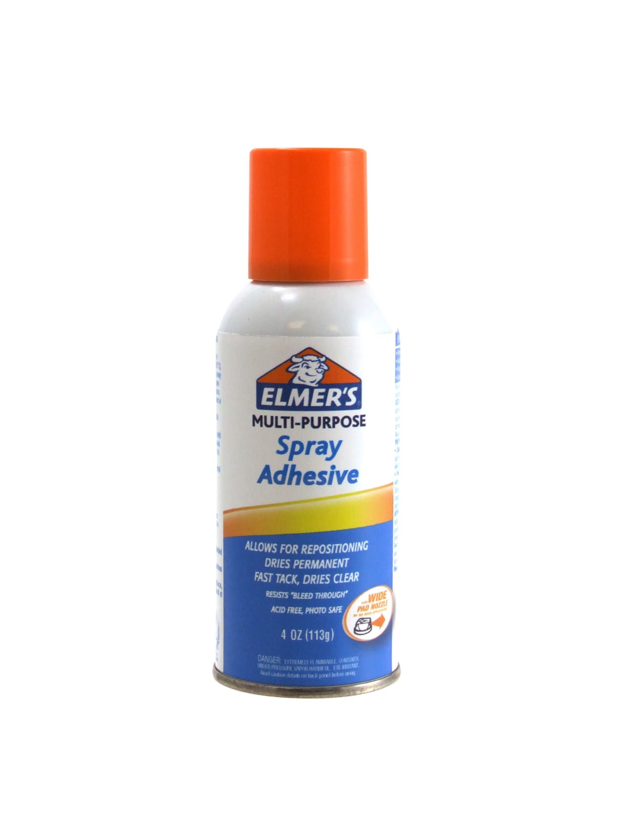 Elmers Spray Adhesive Clear 4 Oz Office Depot