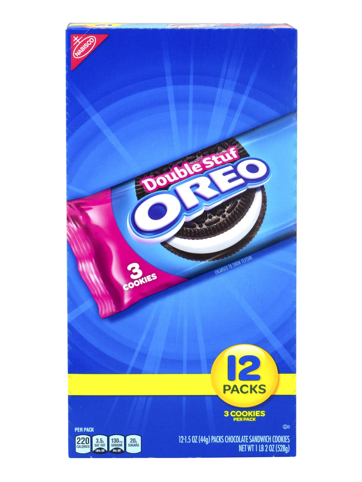 Oreo Double Stuff Sandwich Cookies Box Of 48 Packs Office Depot