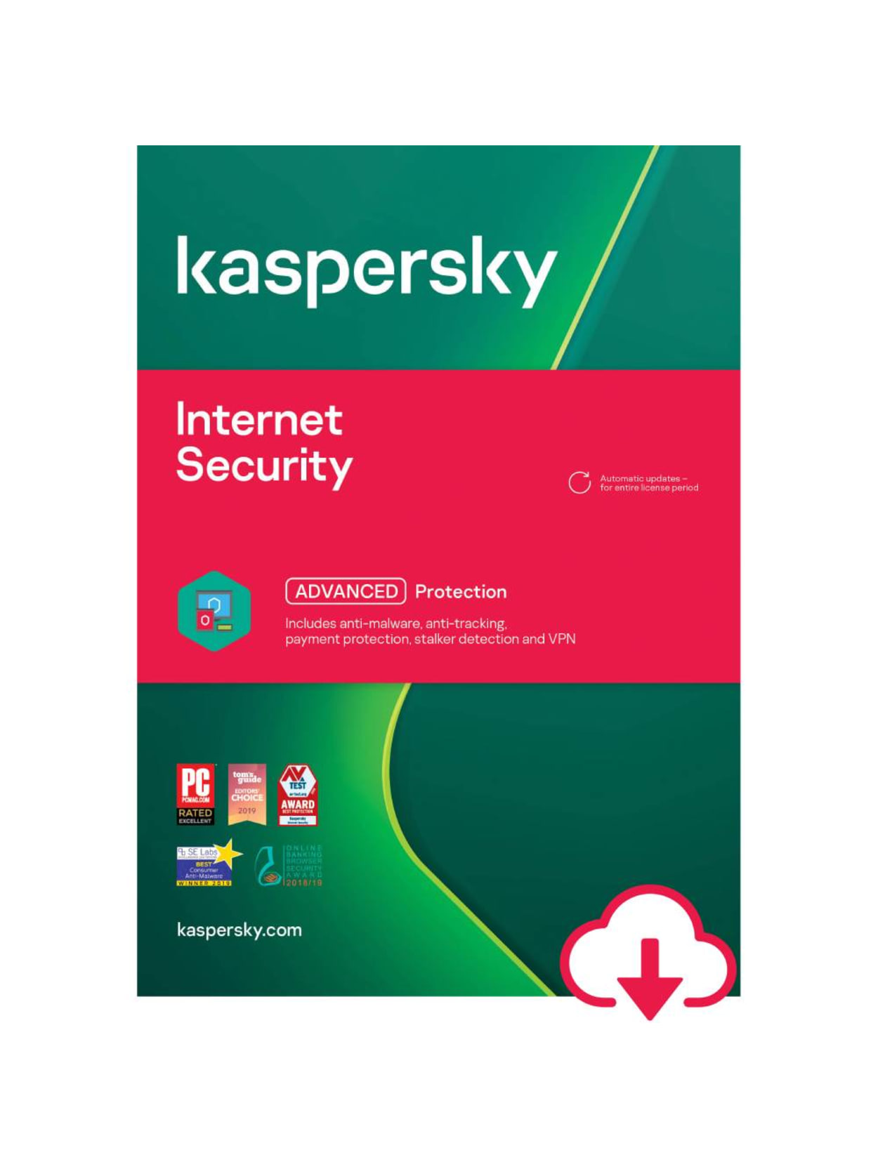Kaspersky Internet Security 3 Users 1 Year Office Depot