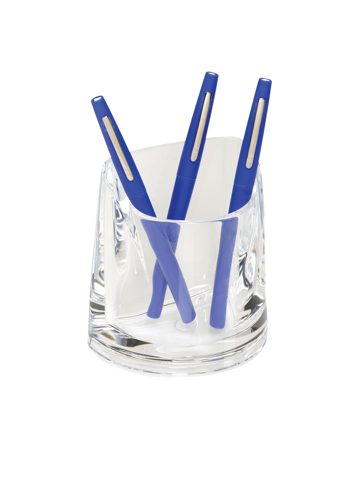 swingline stratus acrylic pen cup clear item 946100
