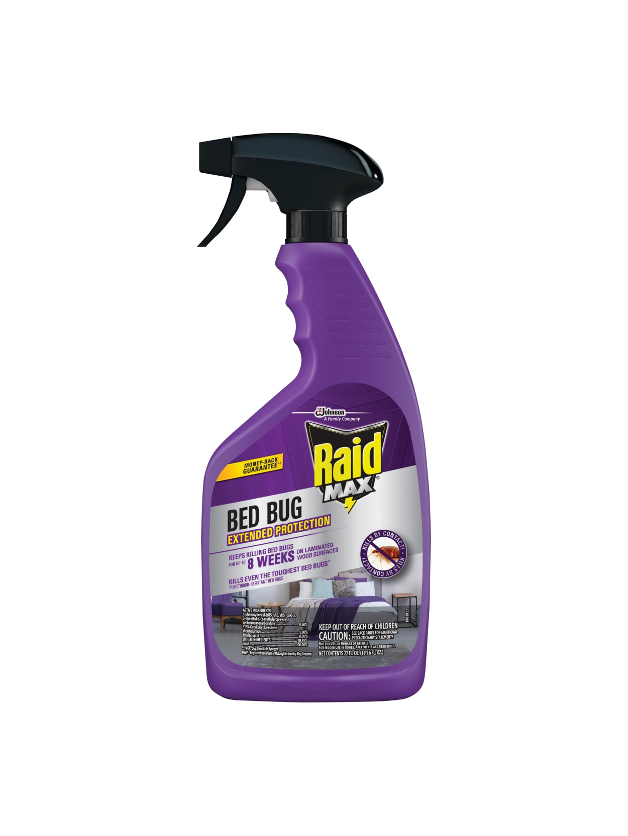 raid bed bug and flea spray