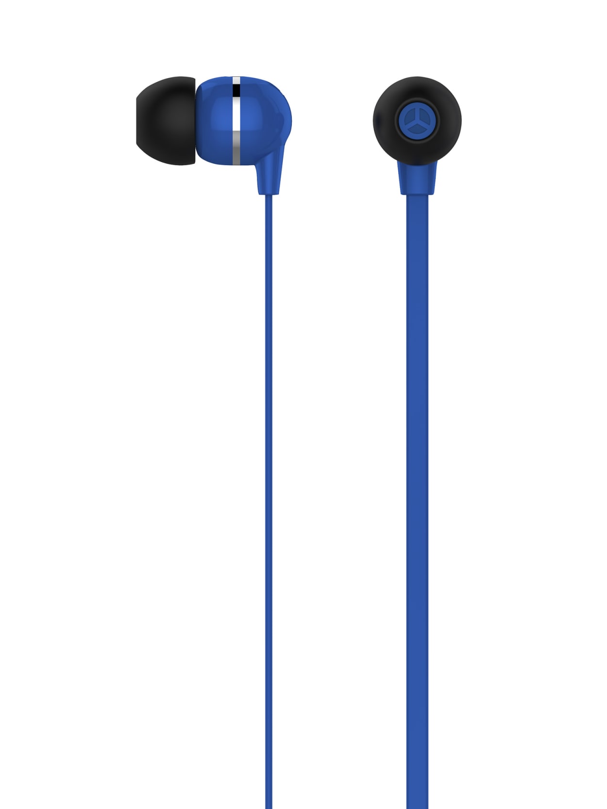 dark blue headphones