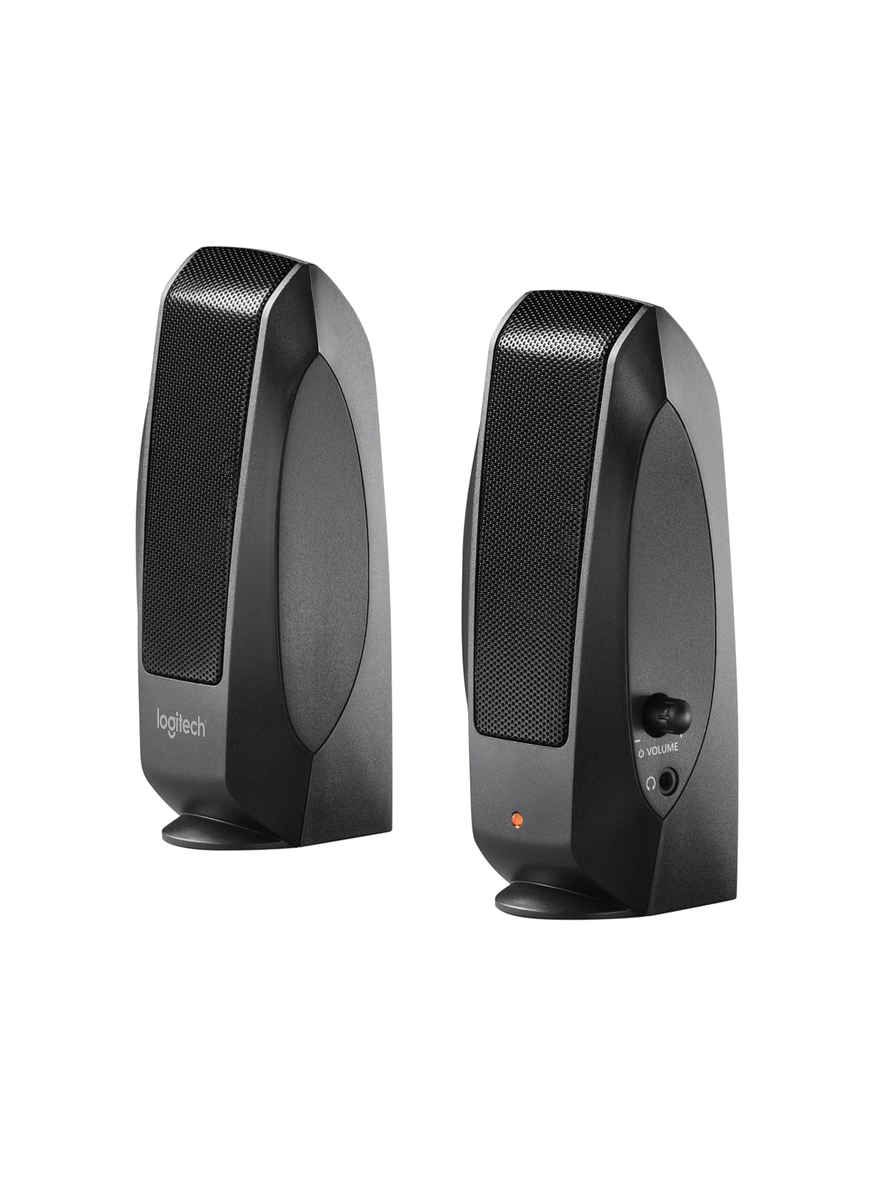Logitech S 1 2 0 Speaker System 2 30 W Rms Black Office Depot