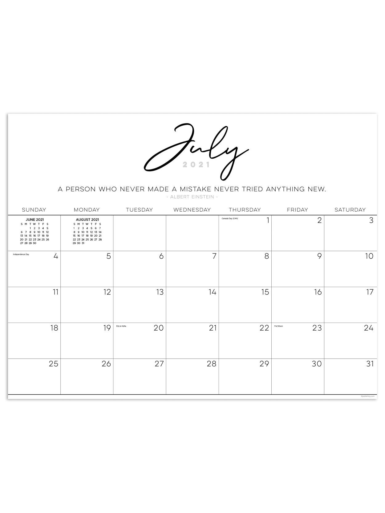 Tf Publishing 2022 Calendar