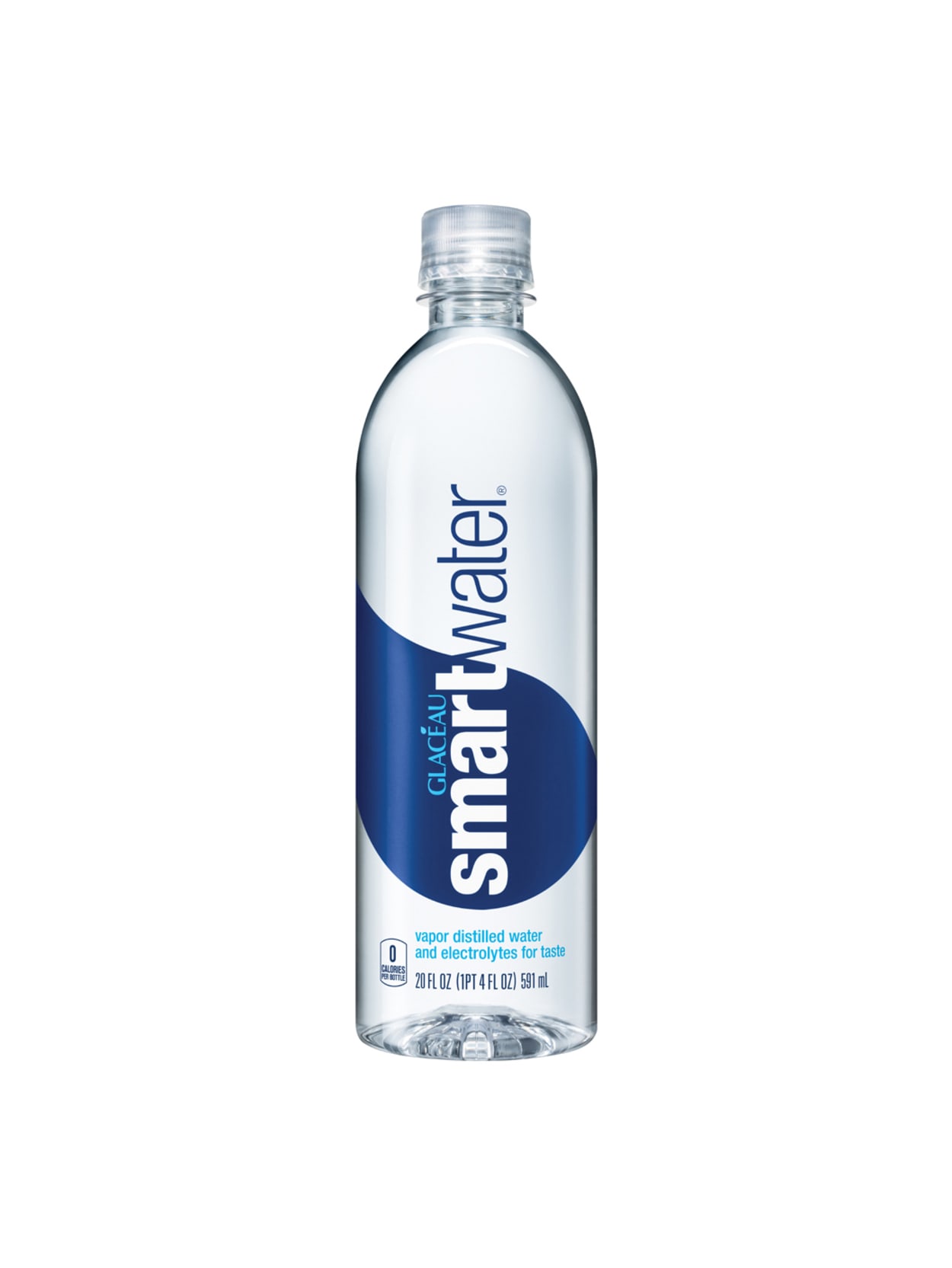 Glac Au Smartwater Vapor Distilled Water 20 Oz 1 Bottle Office Depot