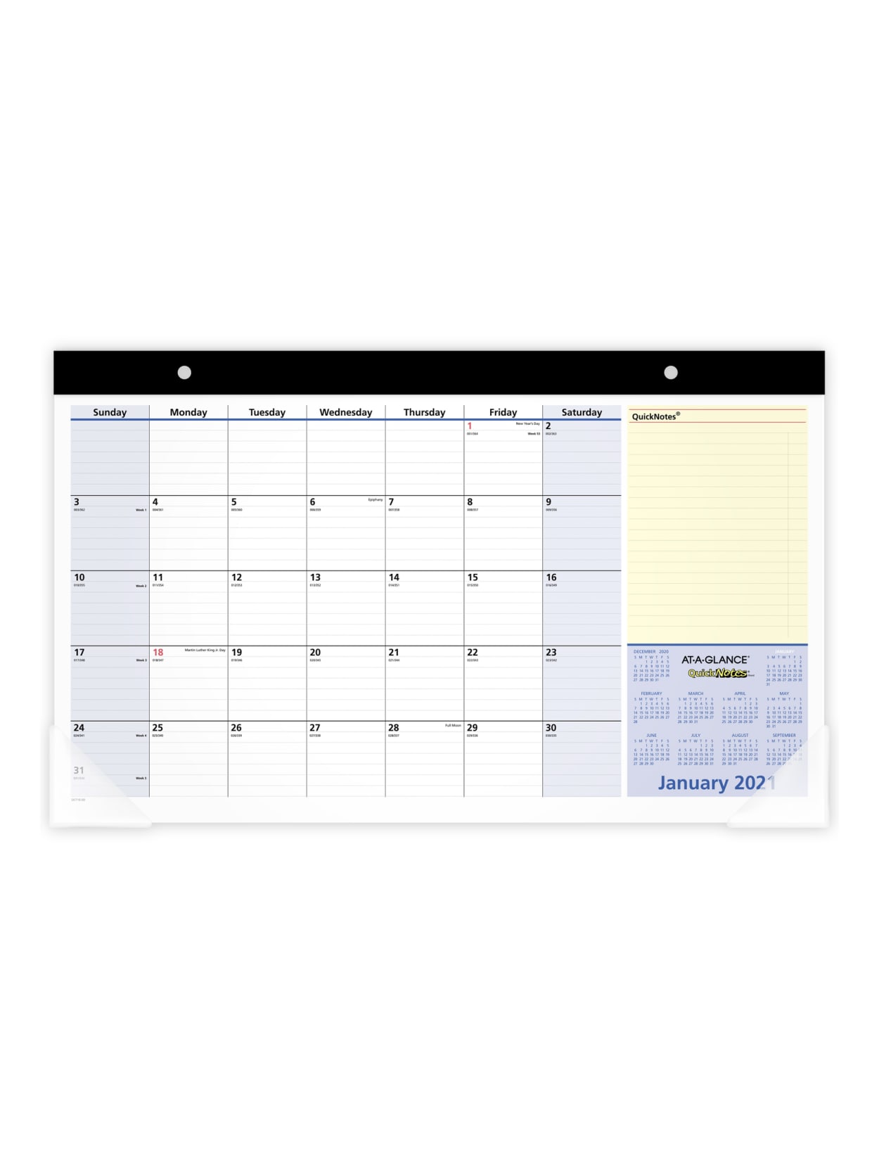 At A Glance 13 Month Desk Pad Sk7100021 Office Depot