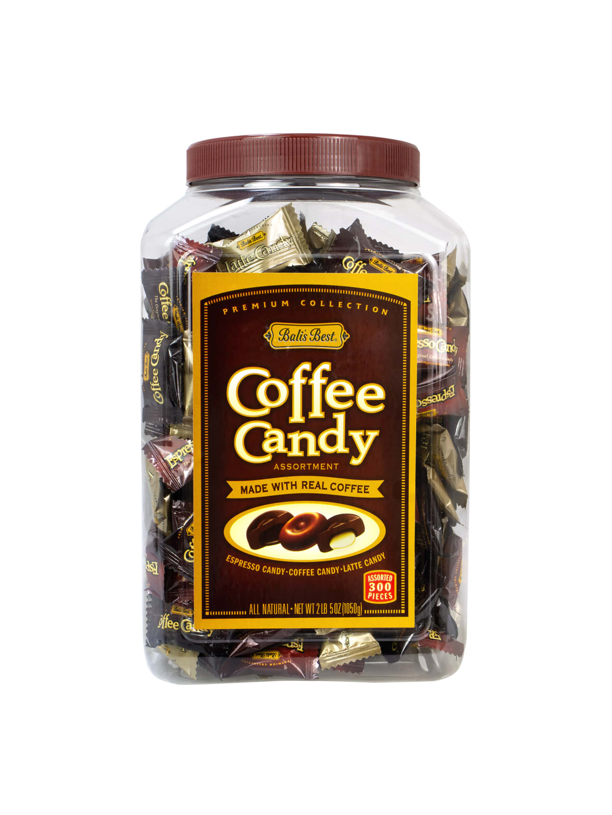 Amazon Com Bali S Best Coffee Tea Candies 6 Flavor Variety One 1 Lb Assorted Bag Of Coffee Espresso Latte Green Tea Latte Citrus Green Tea And Classic Iced Tea In A Blacktie