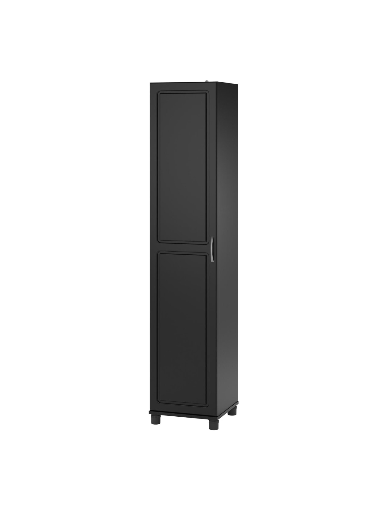 Ameriwood Home Kendall 16 Utility Storage Cabinet 5 Shelves Black Office Depot