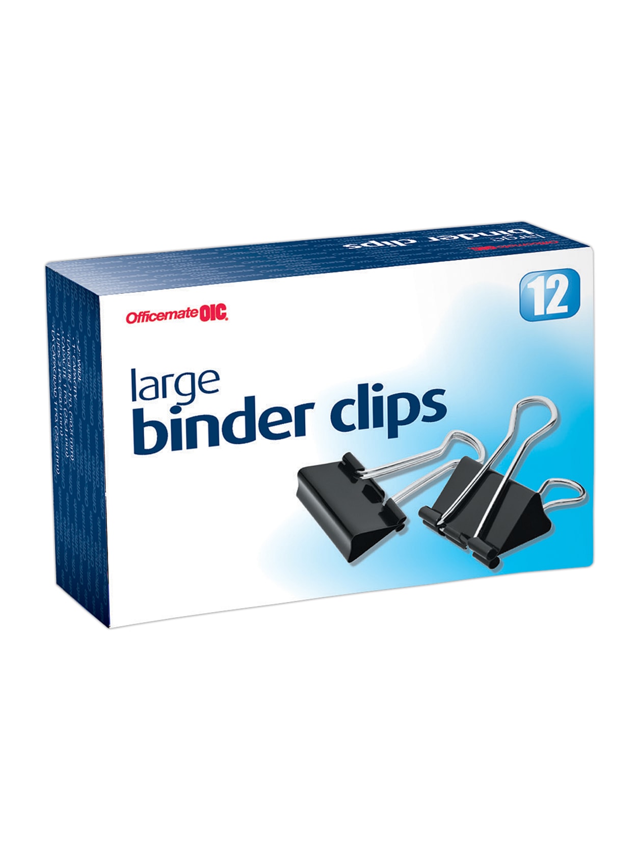 large black binder clips
