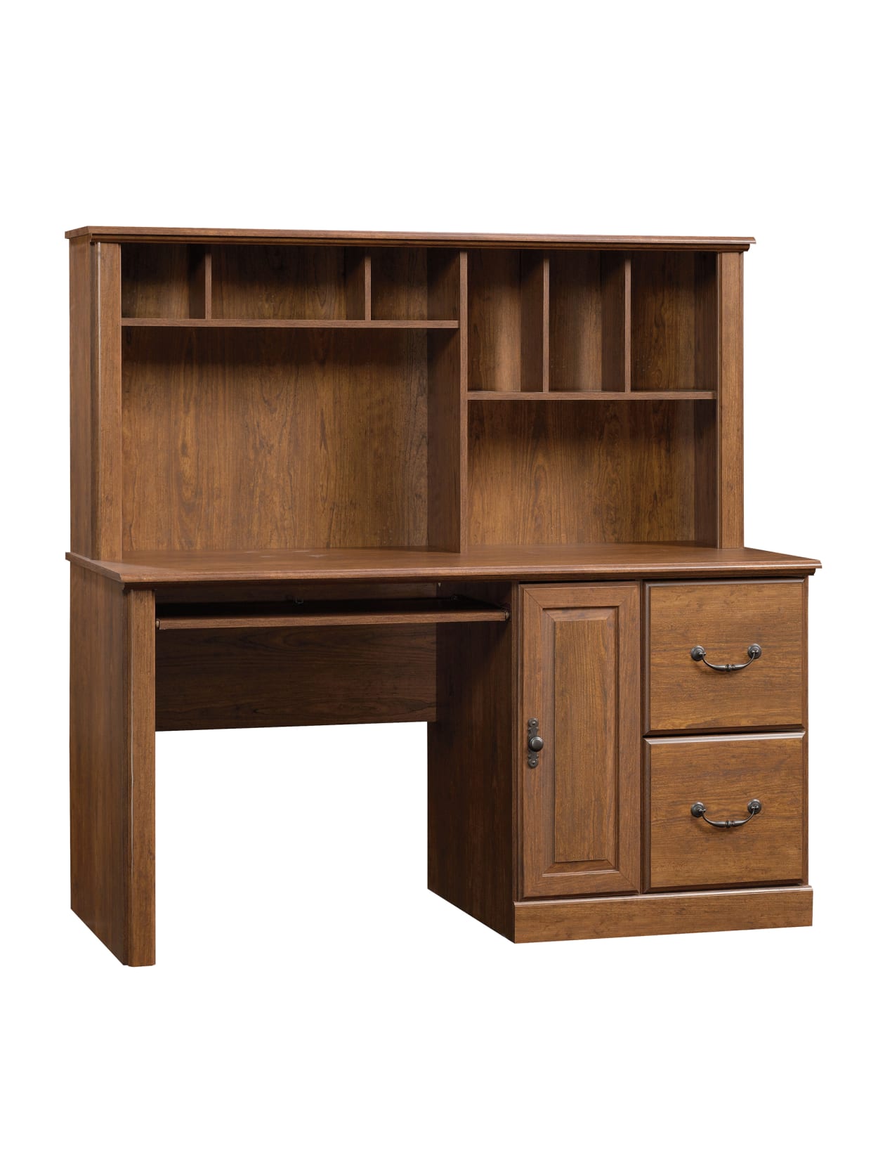 Sauder Orchard Hills 59 W Computer Desk With Hutch Milled Cherry Office Depot Check out this computer desk with hutch from the orchard hills collection. sauder