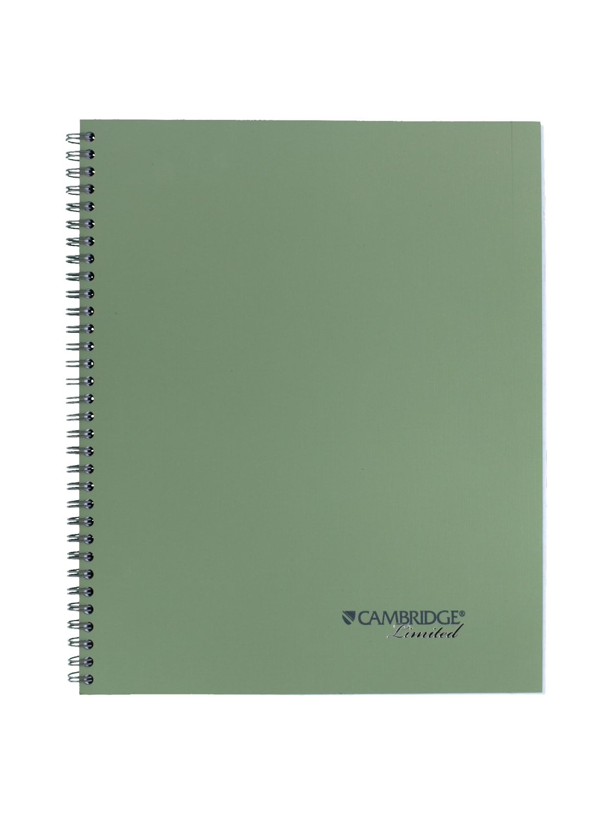 Cambridge Limited 30percent Recycled Business Notebook 8 12 X 11 1 Subject Legal Ruled 80 Sheets Sage Office Depot