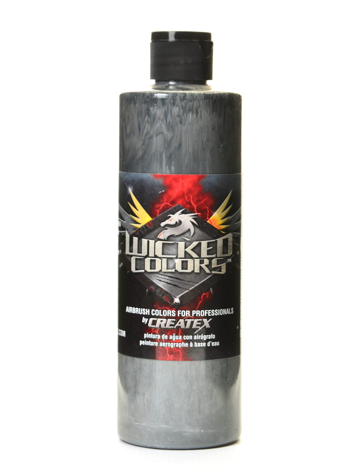 Createx Wicked Colors Airbrush Paint 16 Oz Gray Office Depot Createx paint is generally too thick to spray directly. createx wicked colors airbrush paint 16 oz gray item 974832