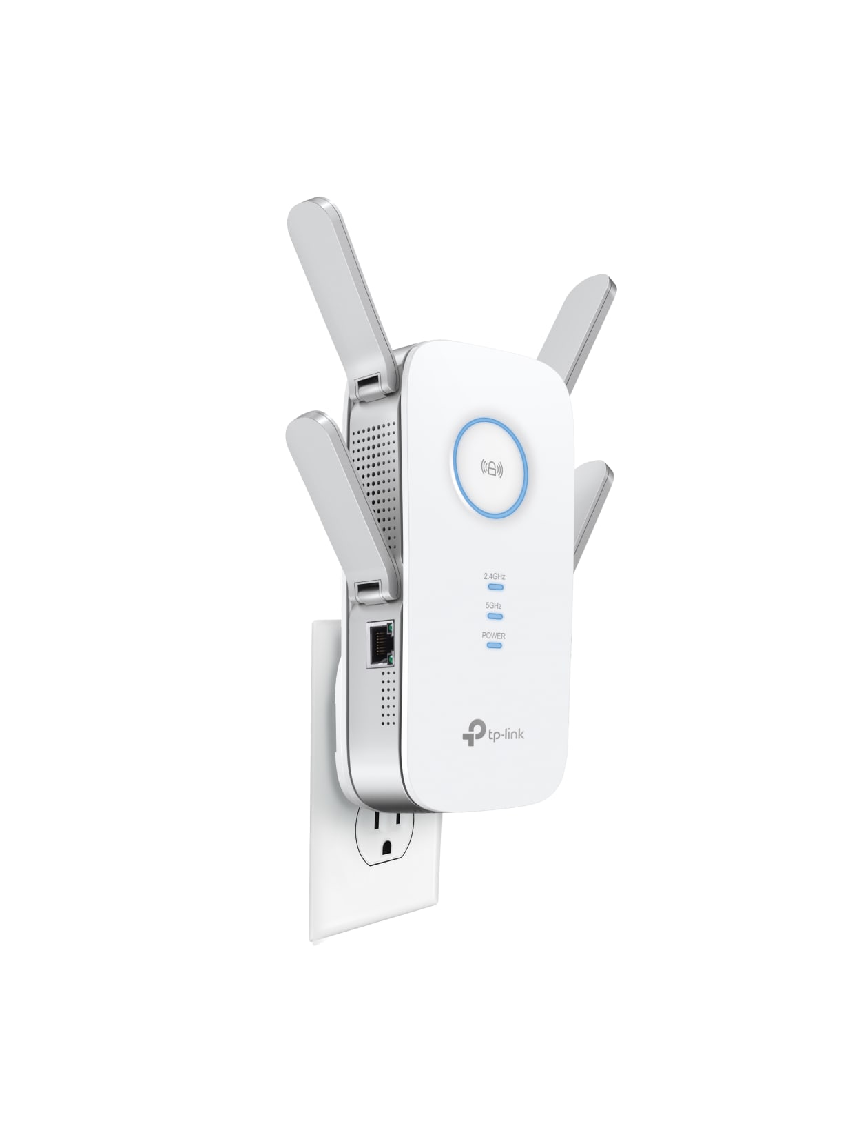 Tp Link Ac2600 Gigabit Wireless Wi Fi Range Extender With External Antennas Re650 Office Depot