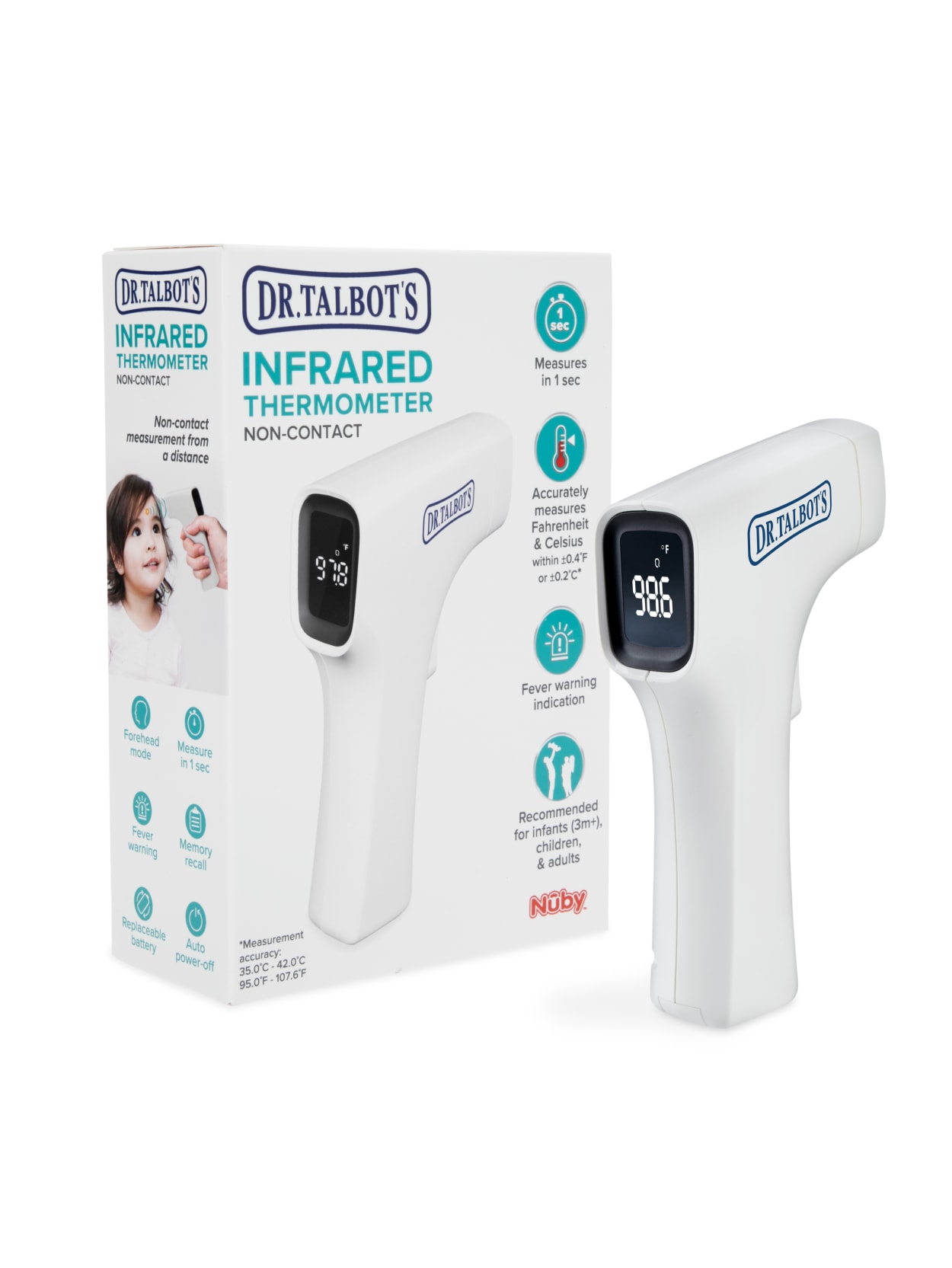 infrared forehead thermometer