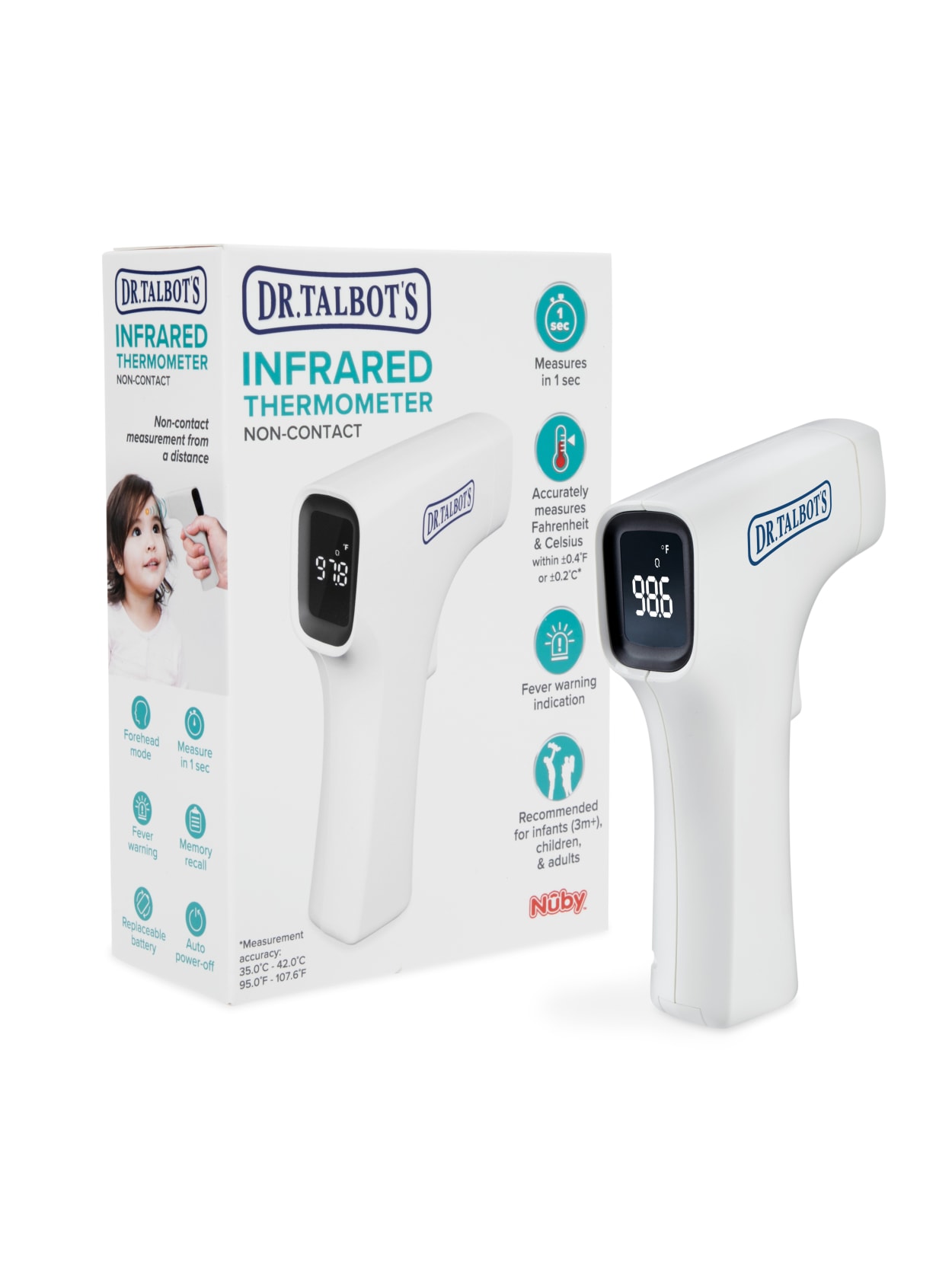 Dr Talbots Nuby Non Contact Thermometer Office Depot