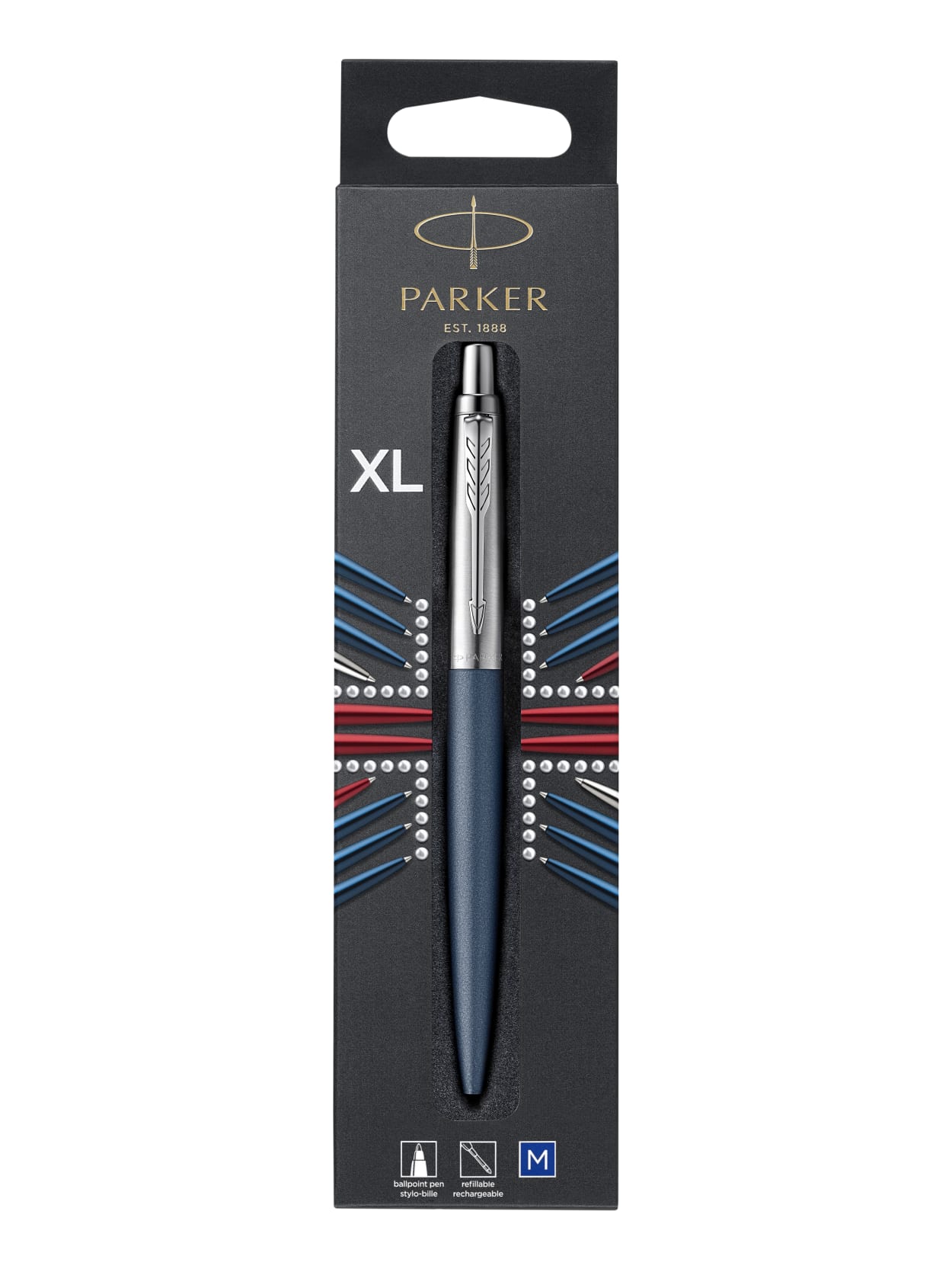 Parker Jotter Xl Pen 1 0 Mm Blue Barrel Office Depot