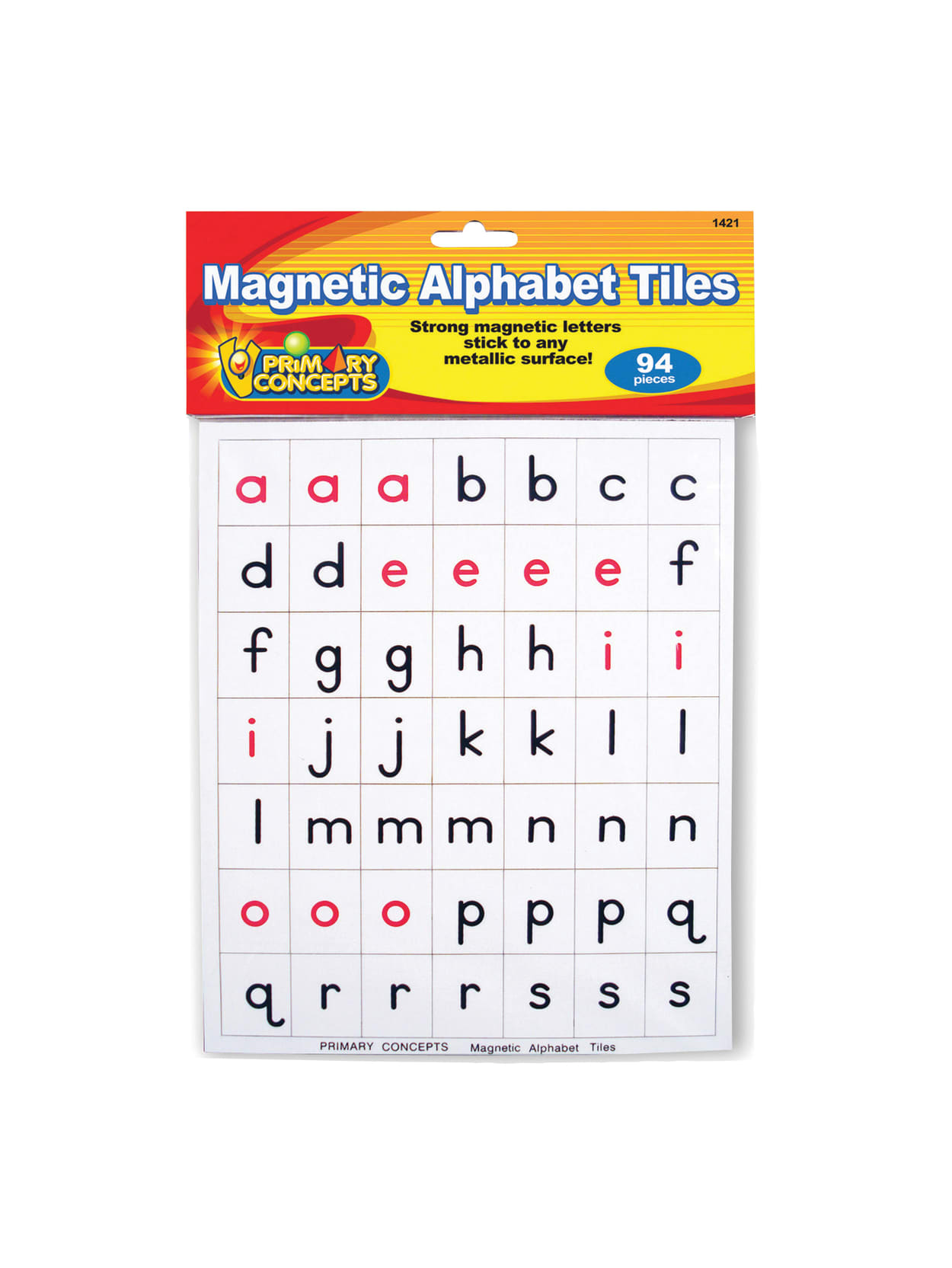 Magnetic Alphabet Tiles 94pk Office Depot