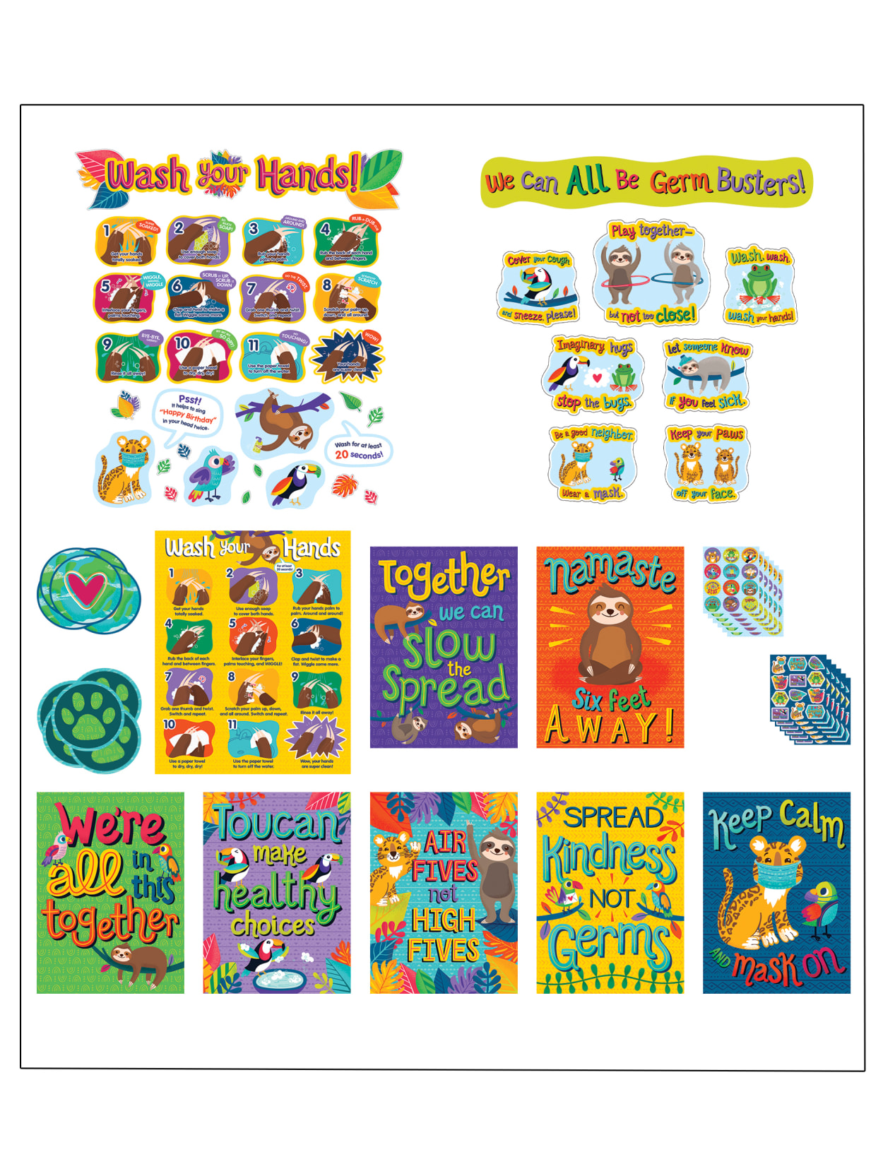 Safe Smart Healthy Classroom Set 226 Pieces Office Depot
