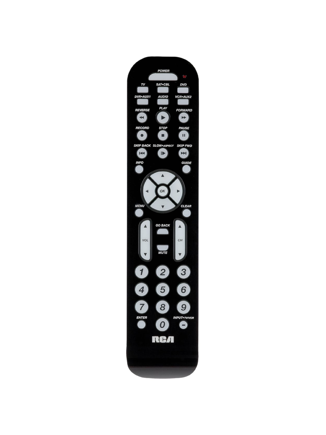 Rca 6 Device Universal Remote With Dbs Support Rcr6473n Dvd Player