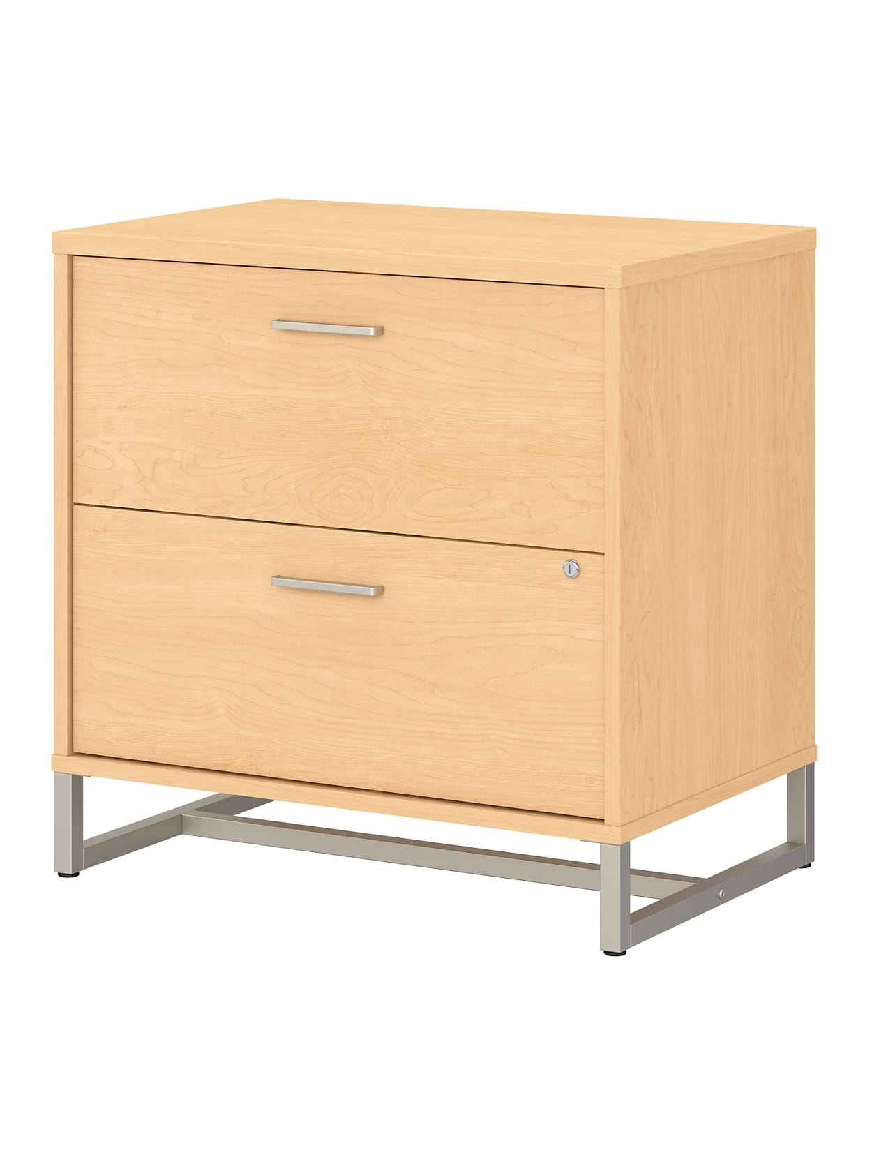 Kathy Ireland Lateral File Cabinet Maple Office Depot