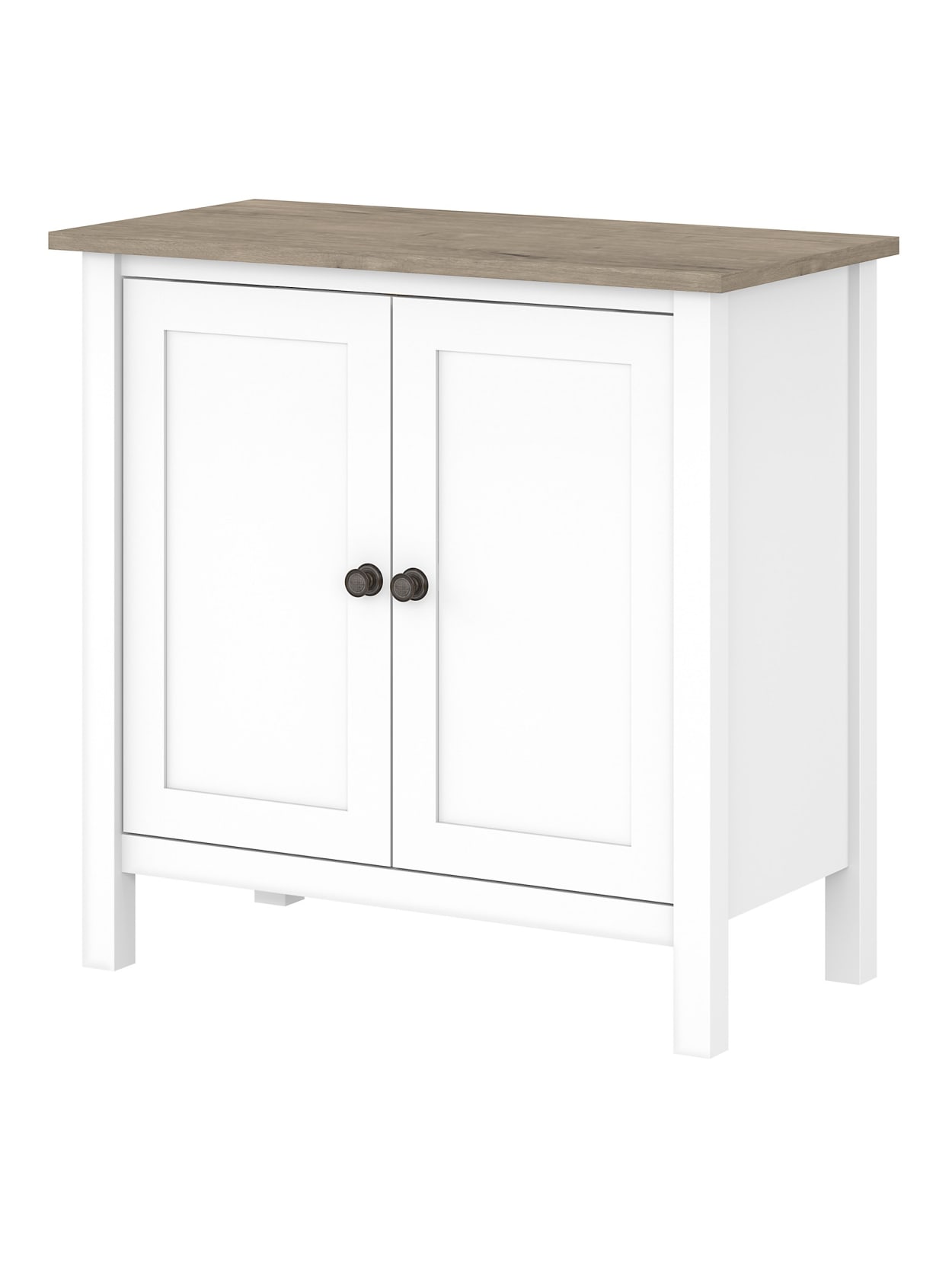 Bush Mayfield Accent Storage Cabinet Standard Office Depot