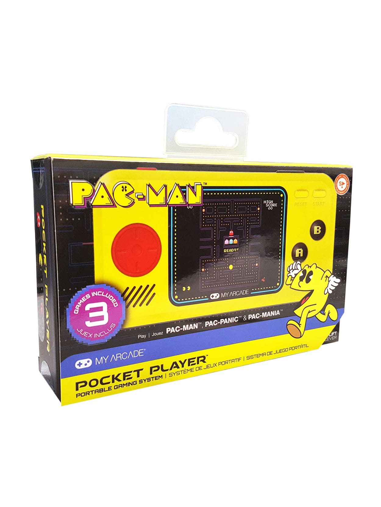 retro pac man console