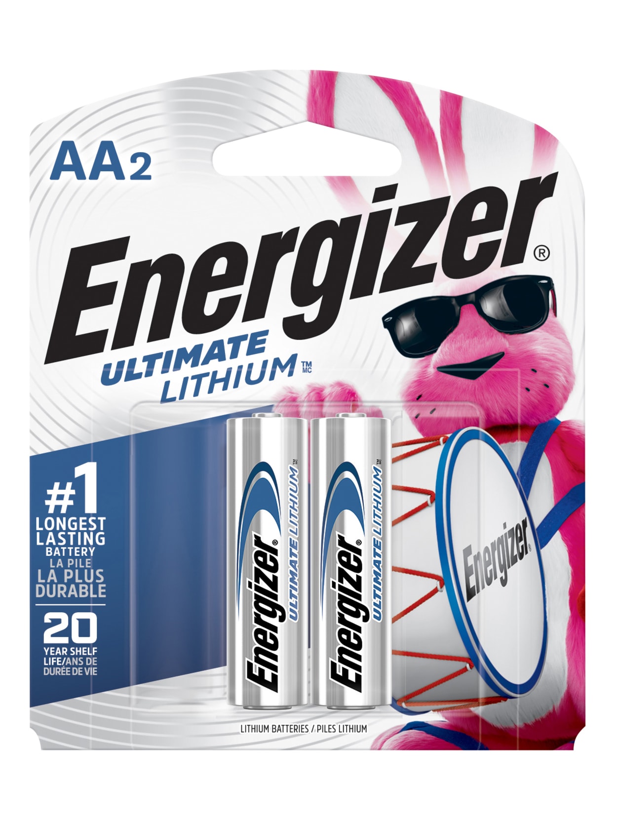 Energizer Photo Ultimate Aa Lithium Batteries Pack Of 2 Office Depot