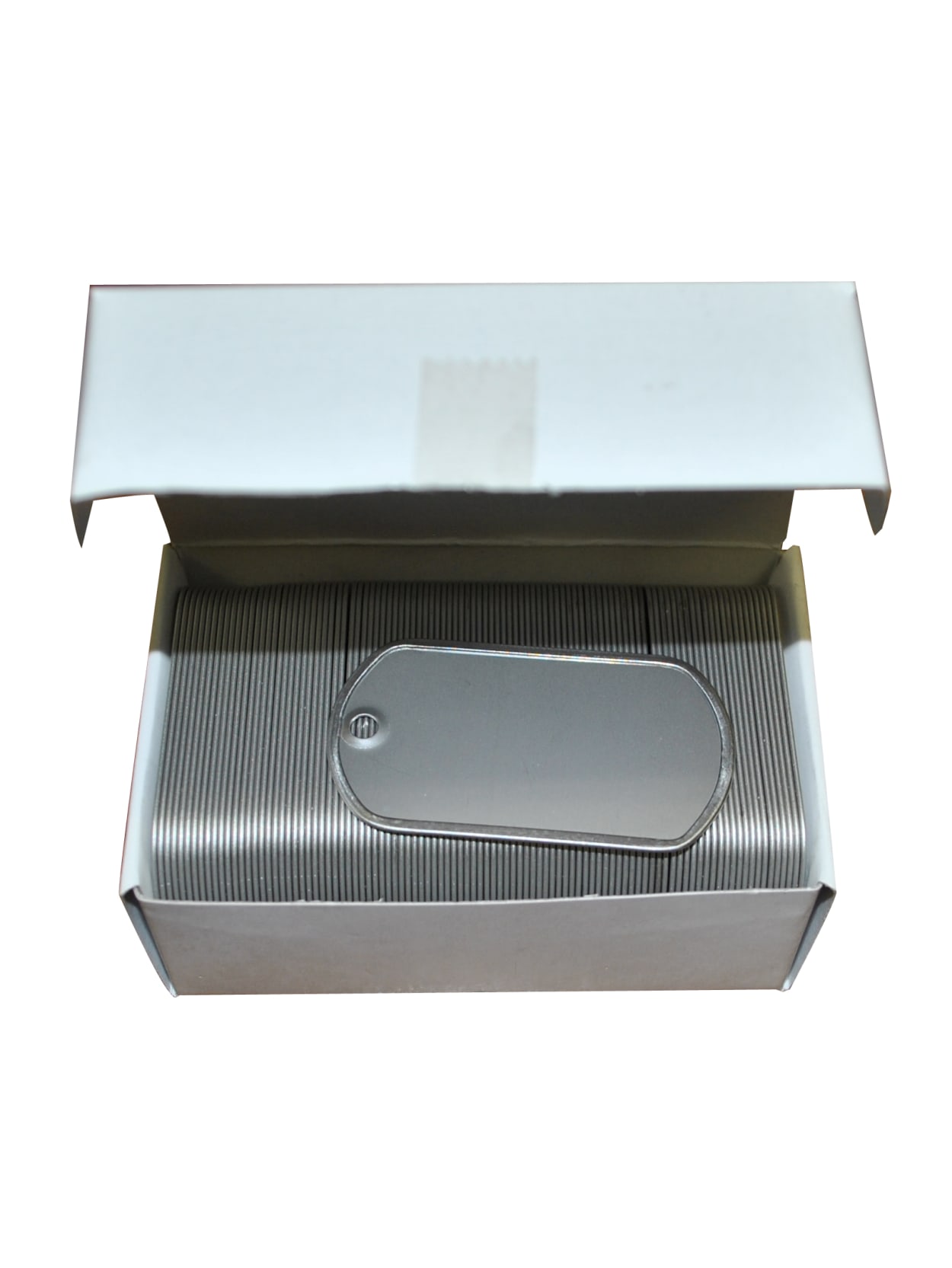 Bmc Dog Tags With Rolled Edge 1 18 X 2 Box Of 100 Office Depot