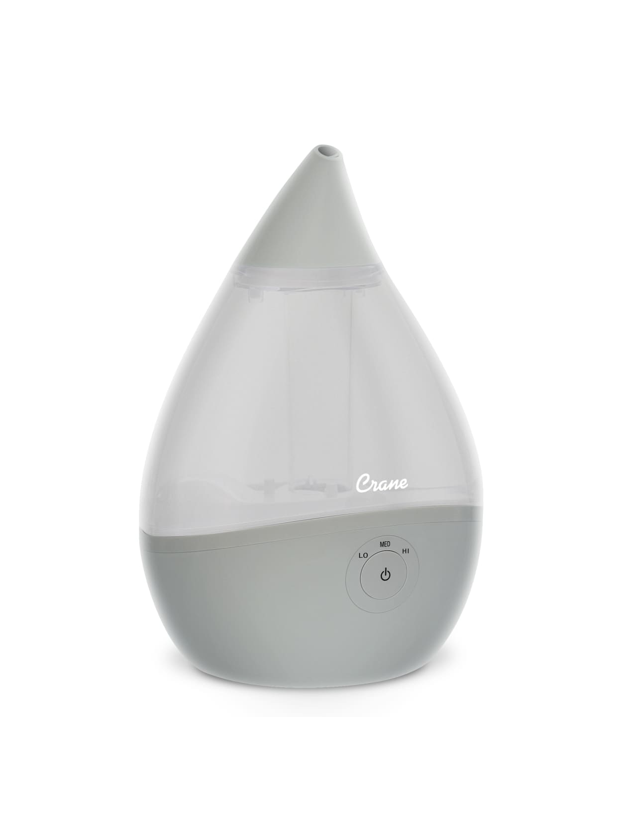 Crane Droplet Ultrasonic Cool Mist Humidifier 0 5 Gallons 6 34 X 6 34 X 10 12 Gray Office Depot Our information is verified and. office depot