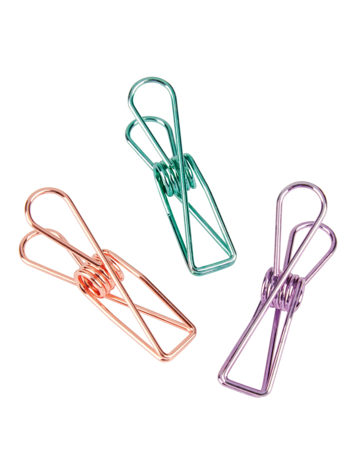 Office Depot Brand Fish Binder Clips 2 Sheet Capacity Assorted Colors Pack Of 6 Binder Clips Office Depot