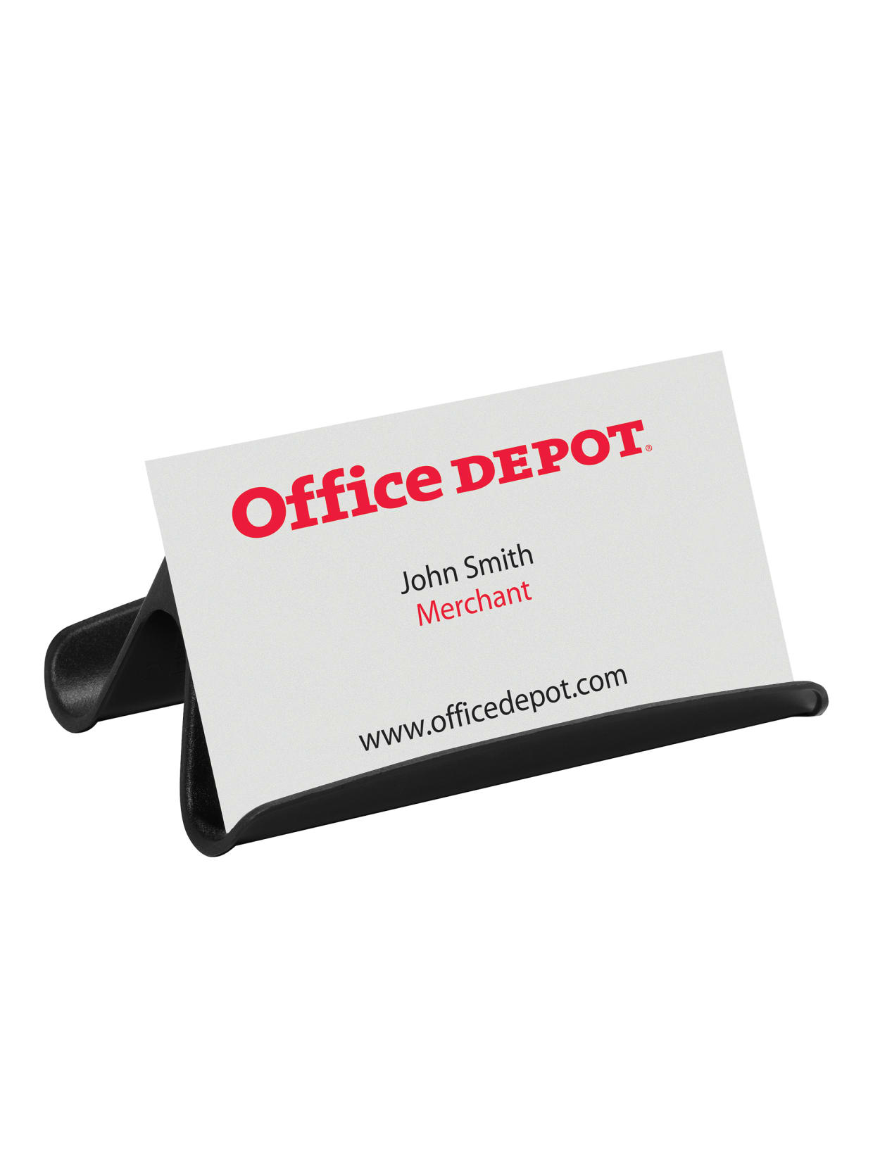 Office Depot Brand Business Card Holder Black Office Depot