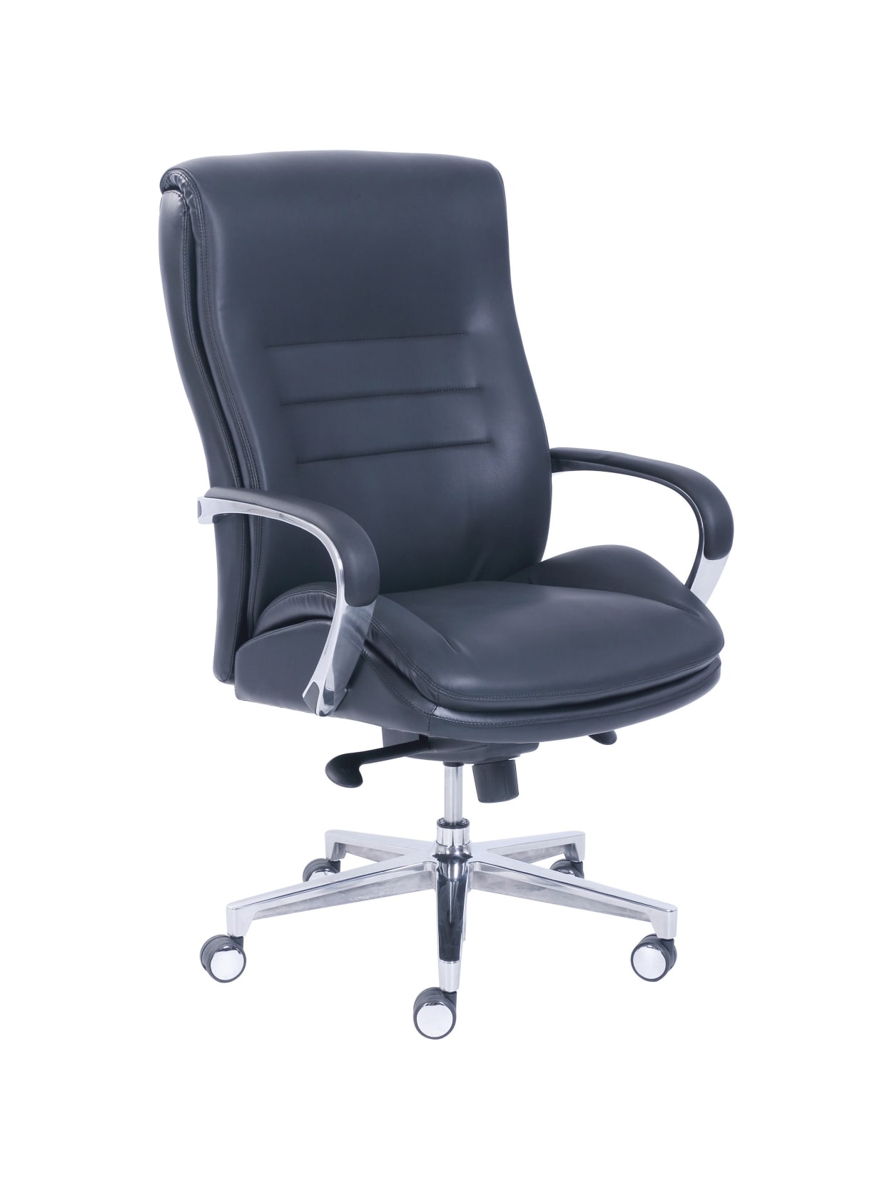 La Z Boy Comfortcore Executive Chair Black Office Depot