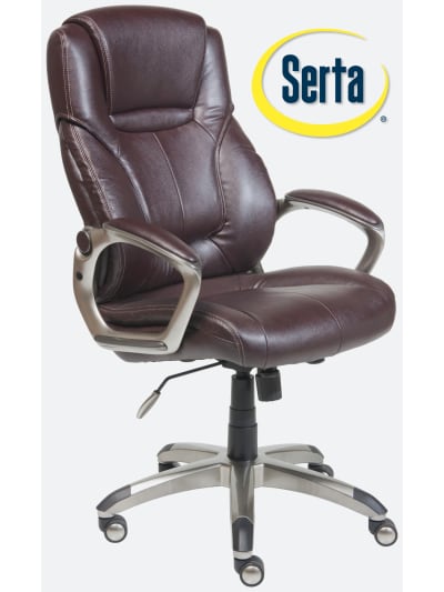 Office Depot These ergonomic chairs support your posture and help you stay alert while working. office depot