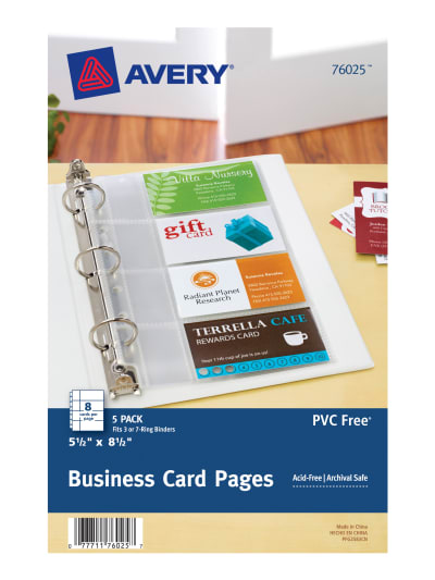 avery business cards office depot